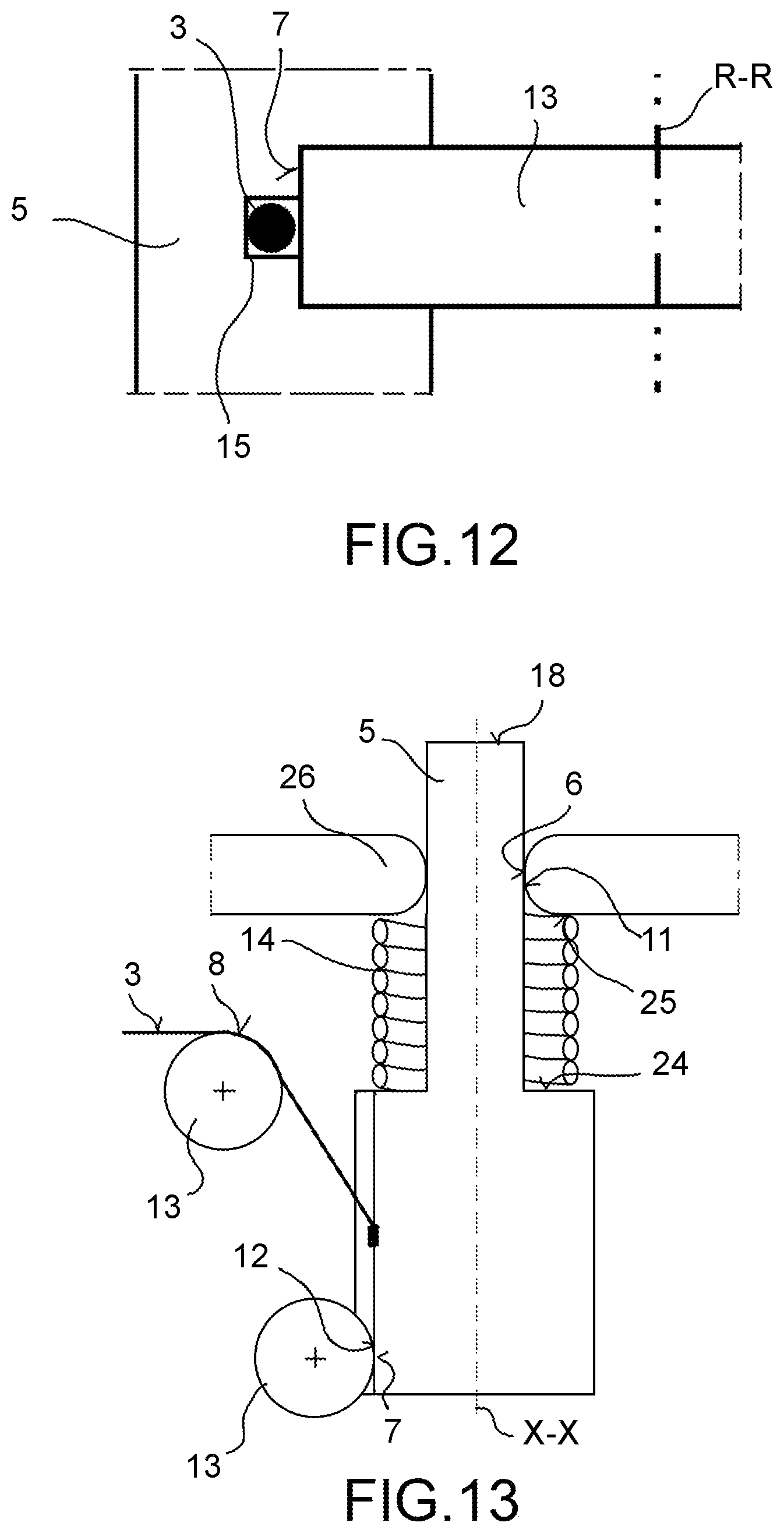 Patent US12097005 Figure 8 – Transmission system of a surgical instrument for robotic surgery