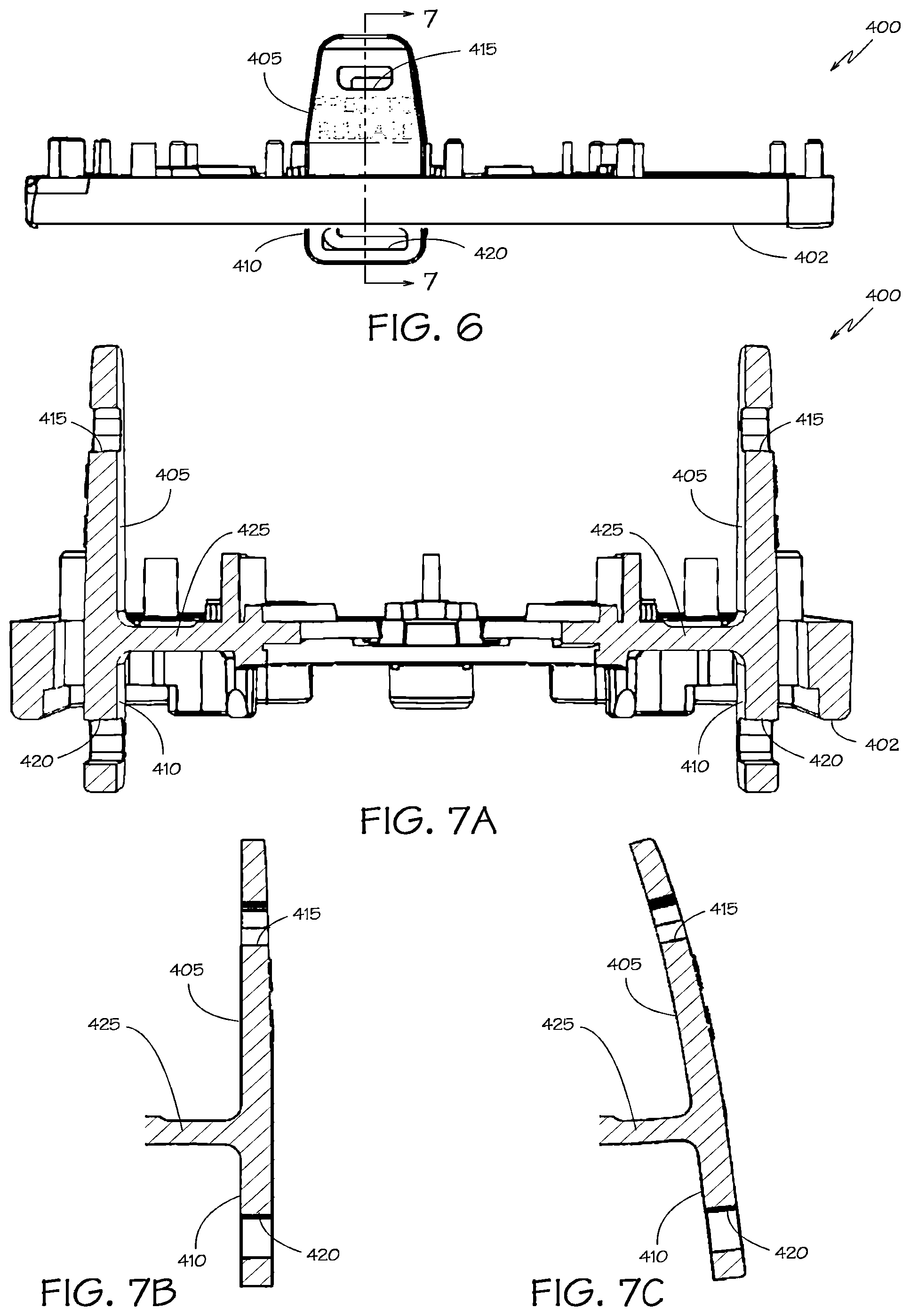 Patent US12097006 Figure 6 – Latch release for surgical instrument