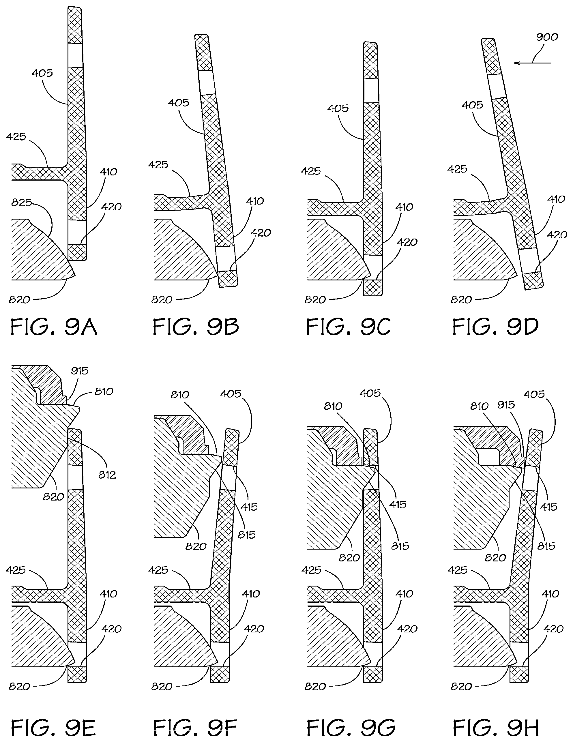 Patent US12097006 Figure 11 – Latch release for surgical instrument