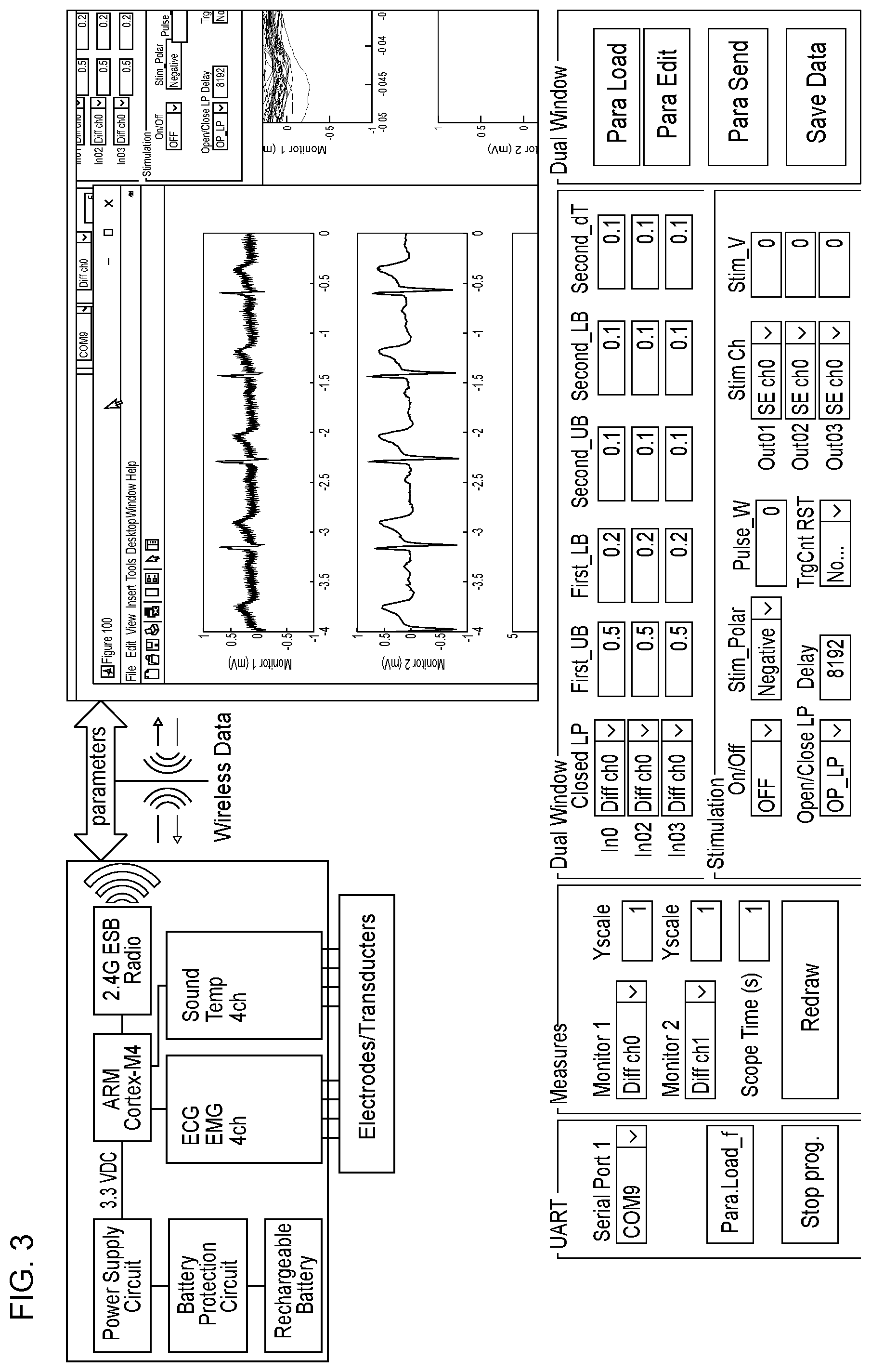 Patent US12097007 Figure 3 – Interactive health-monitoring platform for wearable wireless sensor systems