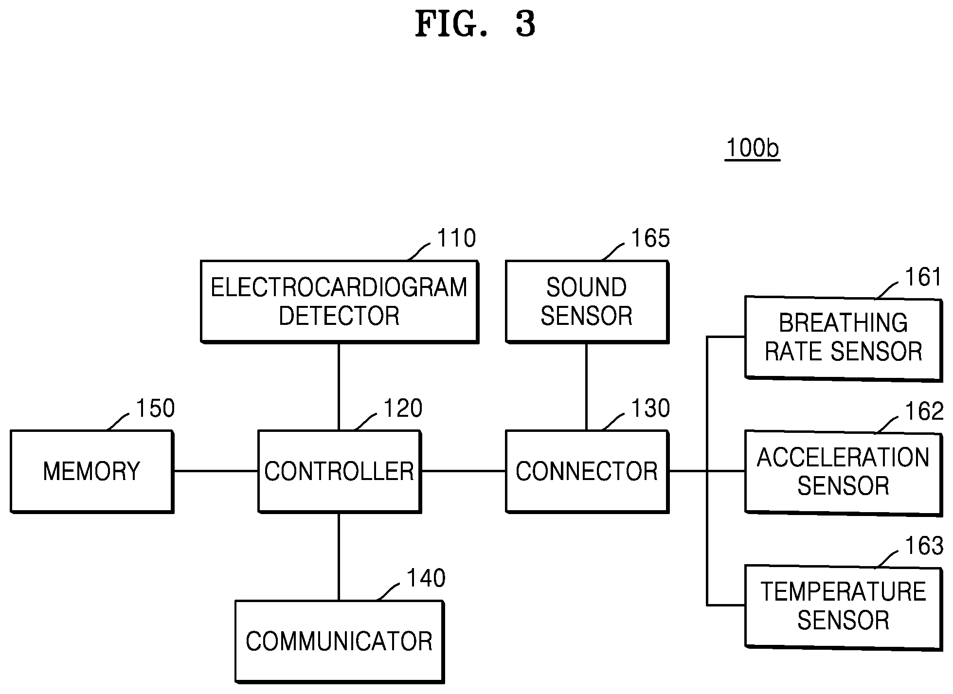 Patent US12097014 Figure 3 – Bio-signal monitoring device