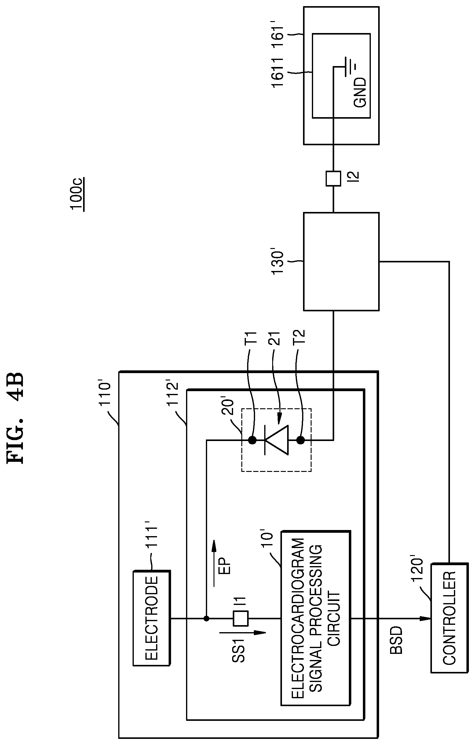 Patent US12097014 Figure 5 – Bio-signal monitoring device