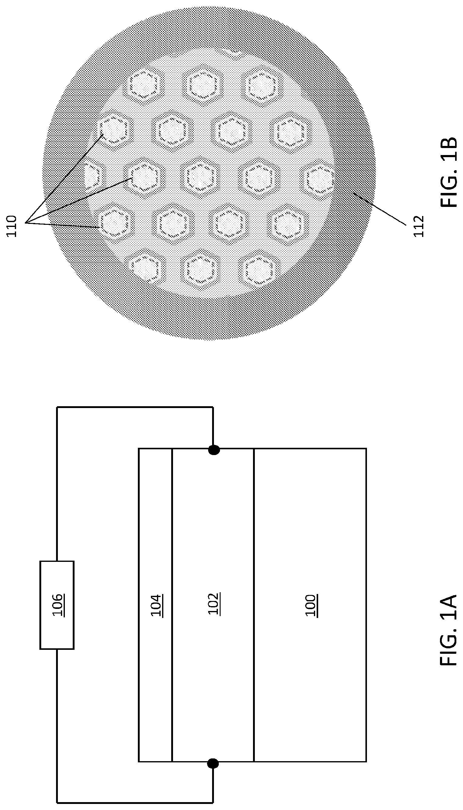 Patent US12097015 Figure 1 – Liquid flow induced power generation using nanoscale metal layers