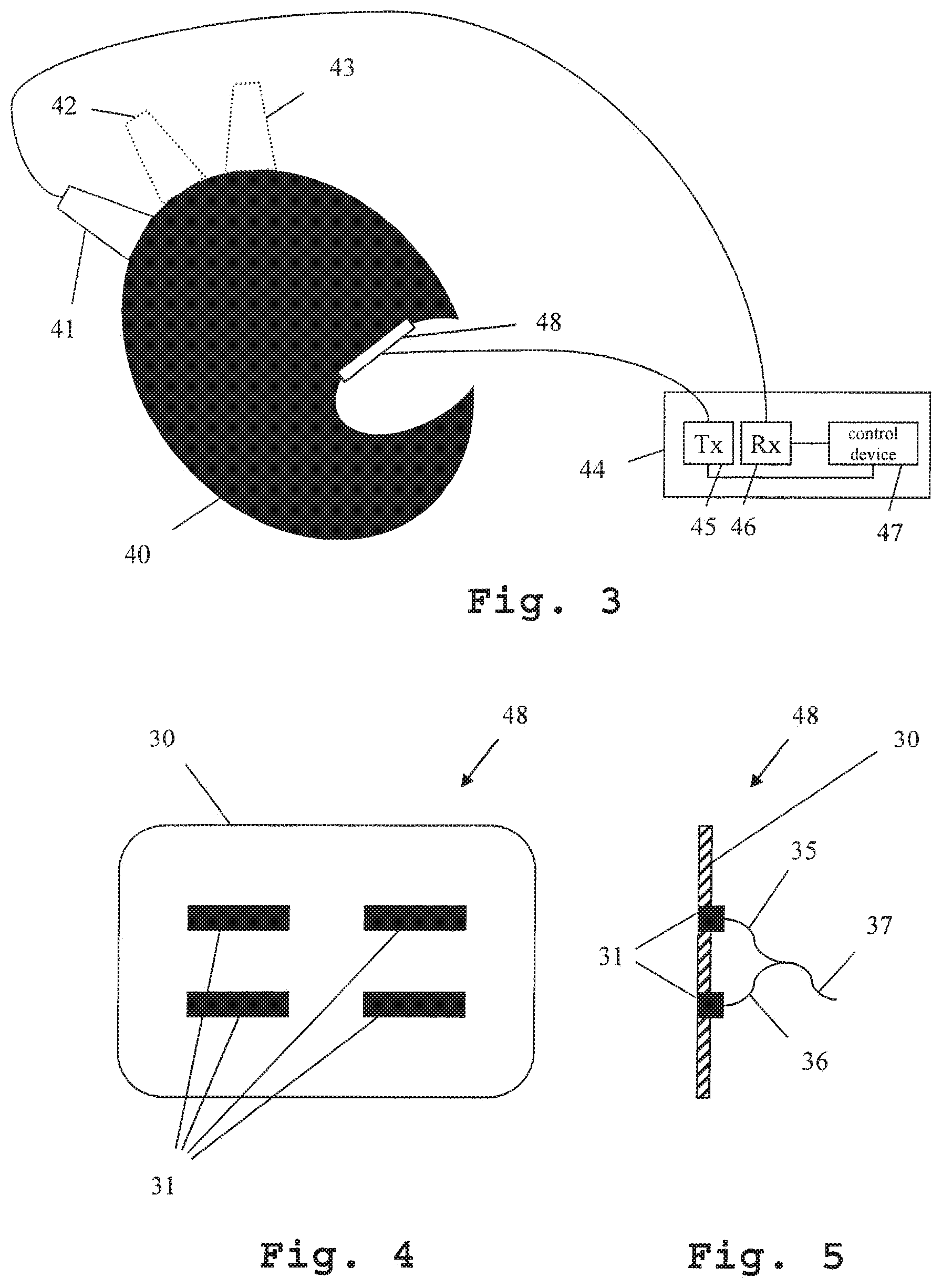 Patent US12097018 Figure 2 – Measuring device and a method for microwave-based investigation