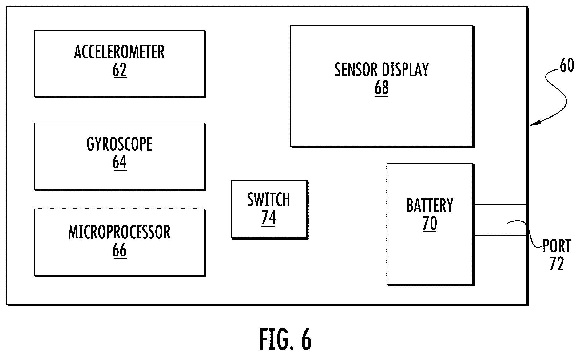 Patent US12097023 Figure 5 – Device for sensing displacement during a joint mobilization procedure and method for using such a device to quantify joint mobilization and detect joint laxity