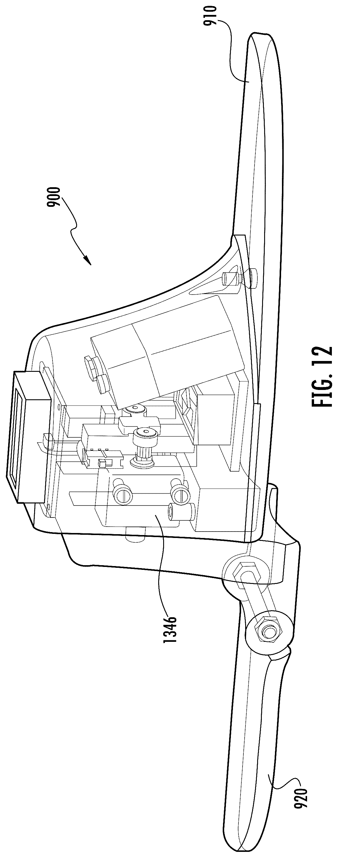 Patent US12097023 Figure 10 – Device for sensing displacement during a joint mobilization procedure and method for using such a device to quantify joint mobilization and detect joint laxity