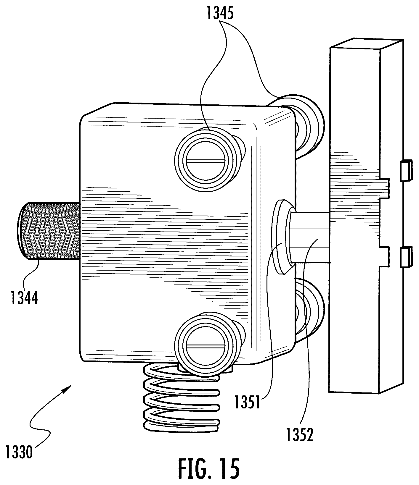 Patent US12097023 Figure 13 – Device for sensing displacement during a joint mobilization procedure and method for using such a device to quantify joint mobilization and detect joint laxity