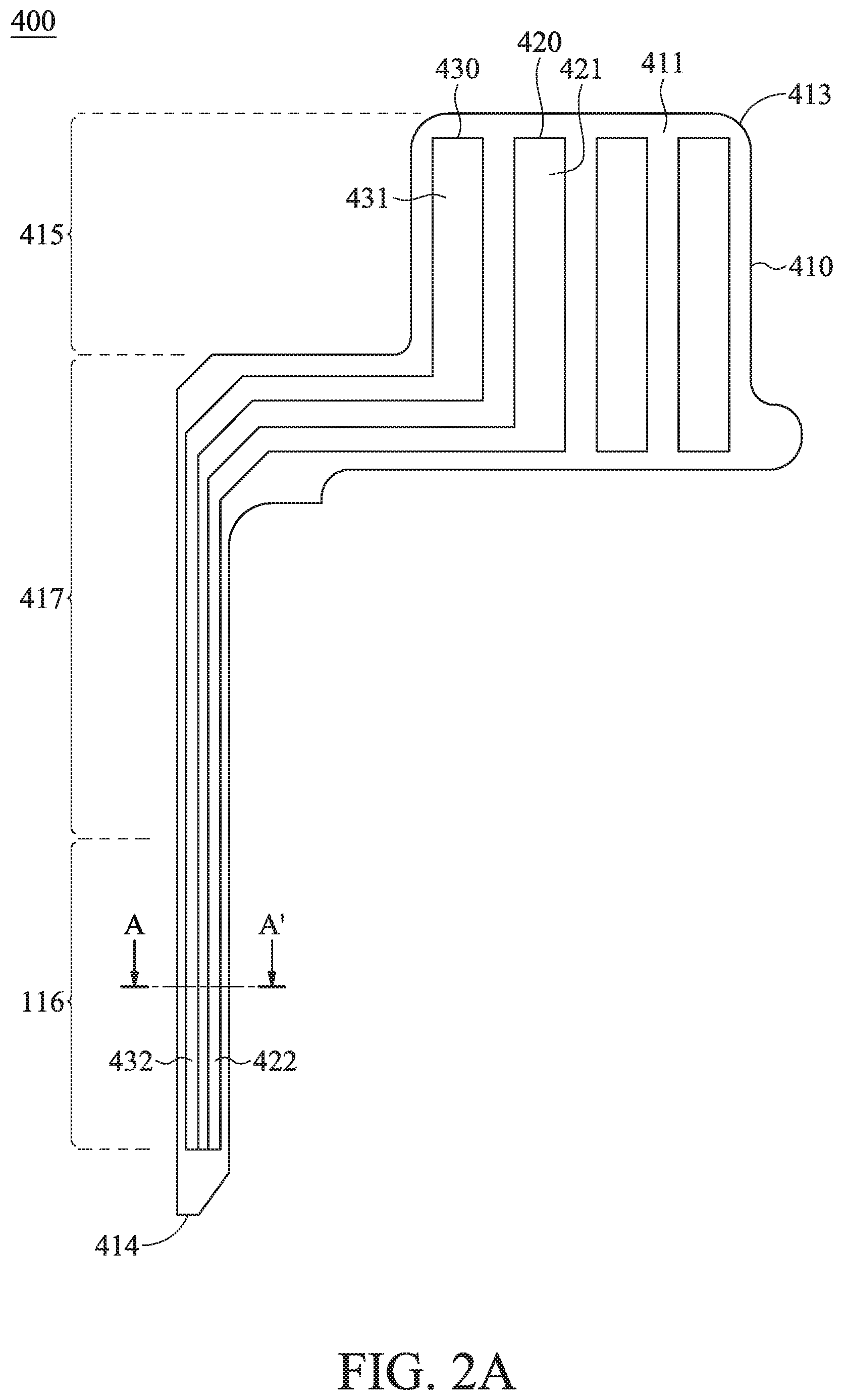 Patent US12097025 Figure 2 – Micro biosensor and measuring method thereof
