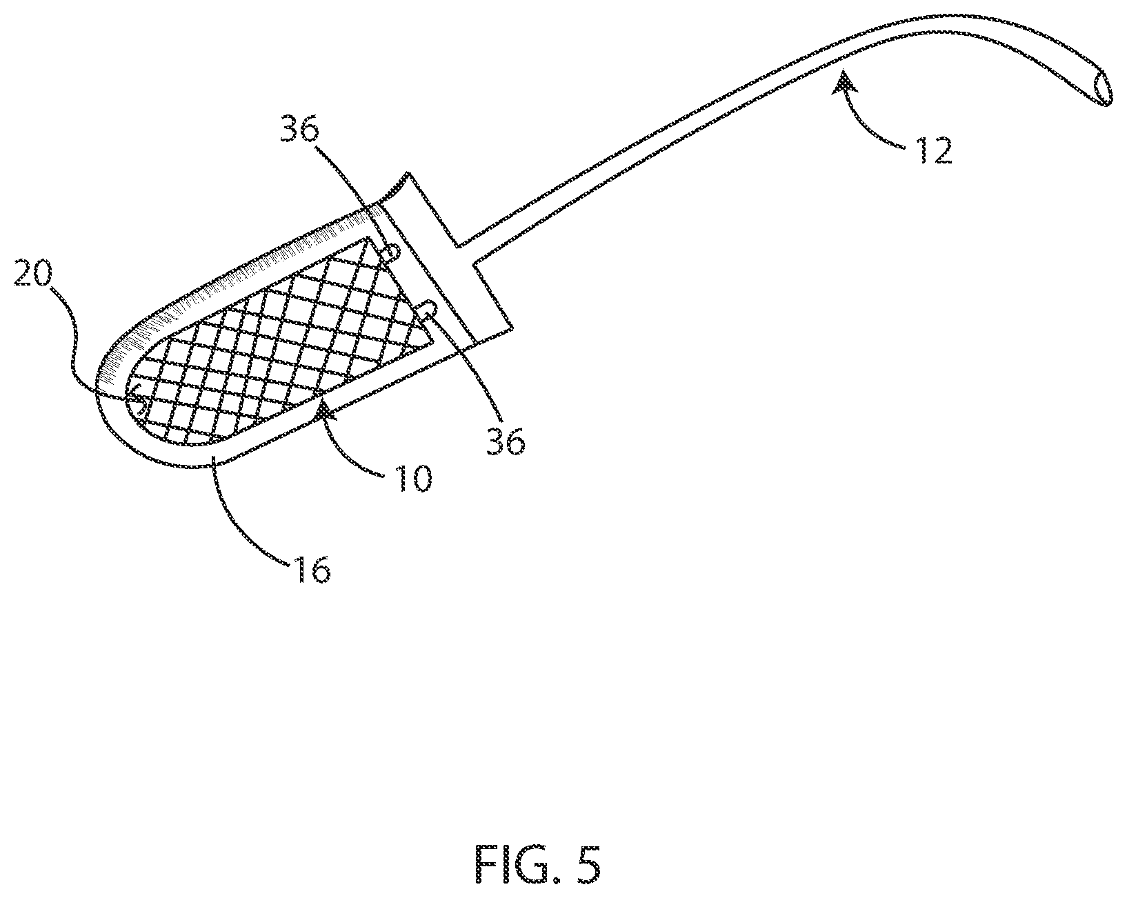 Patent US12097045 Figure 5 – Slip-resistance patch for oral devices