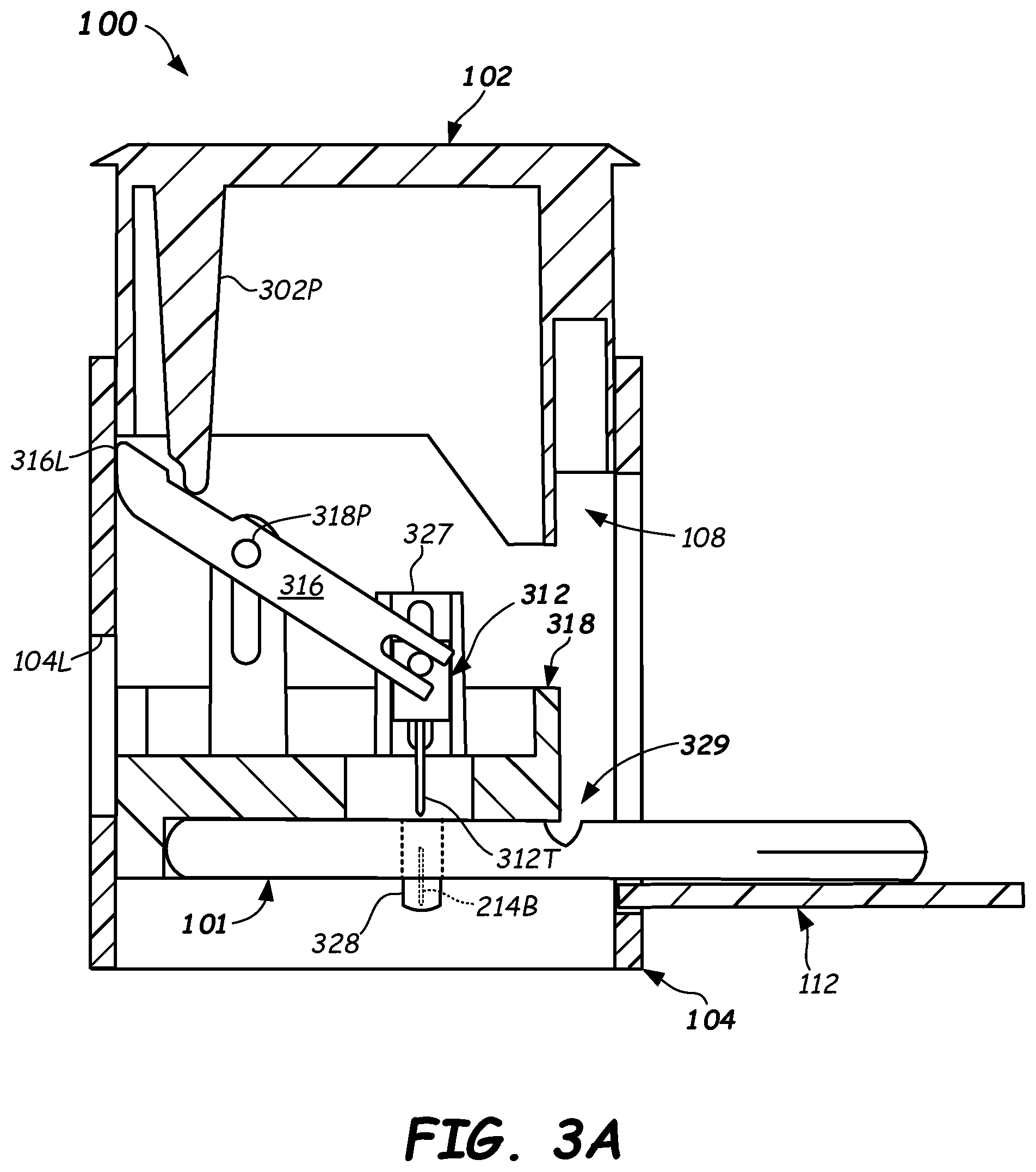 Patent US12097046 Figure 4 – Wearable continuous analyte measurement devices, biosensor inserters, and methods of use