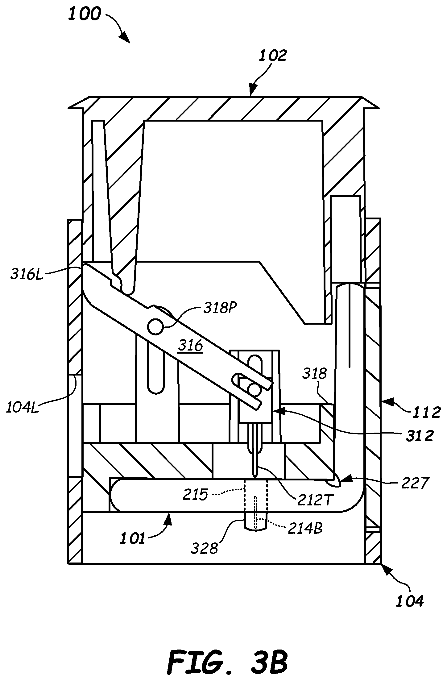 Patent US12097046 Figure 5 – Wearable continuous analyte measurement devices, biosensor inserters, and methods of use