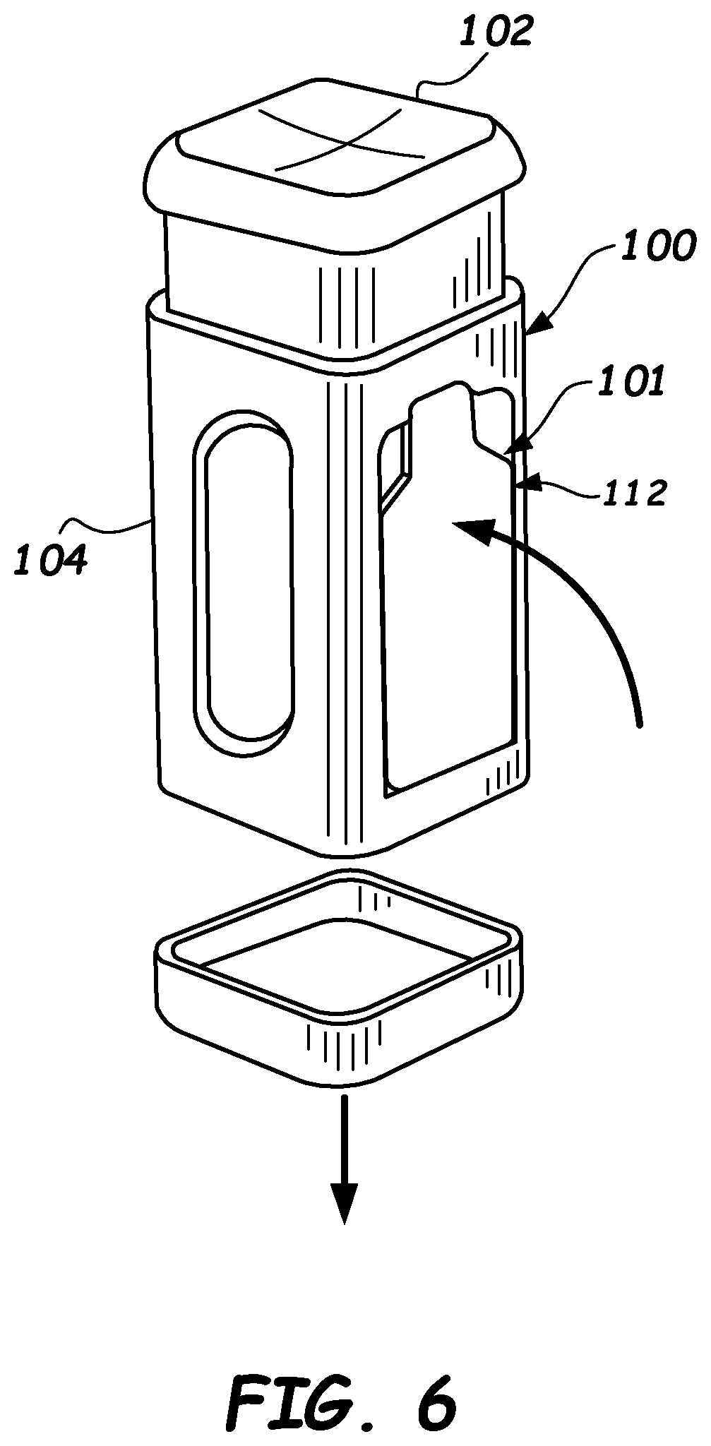 Patent US12097046 Figure 12 – Wearable continuous analyte measurement devices, biosensor inserters, and methods of use