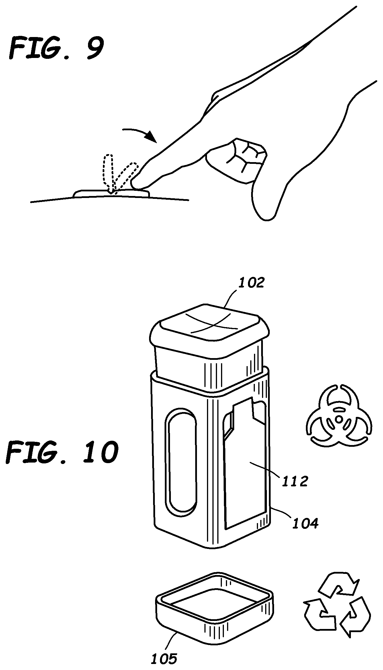 Patent US12097046 Figure 14 – Wearable continuous analyte measurement devices, biosensor inserters, and methods of use