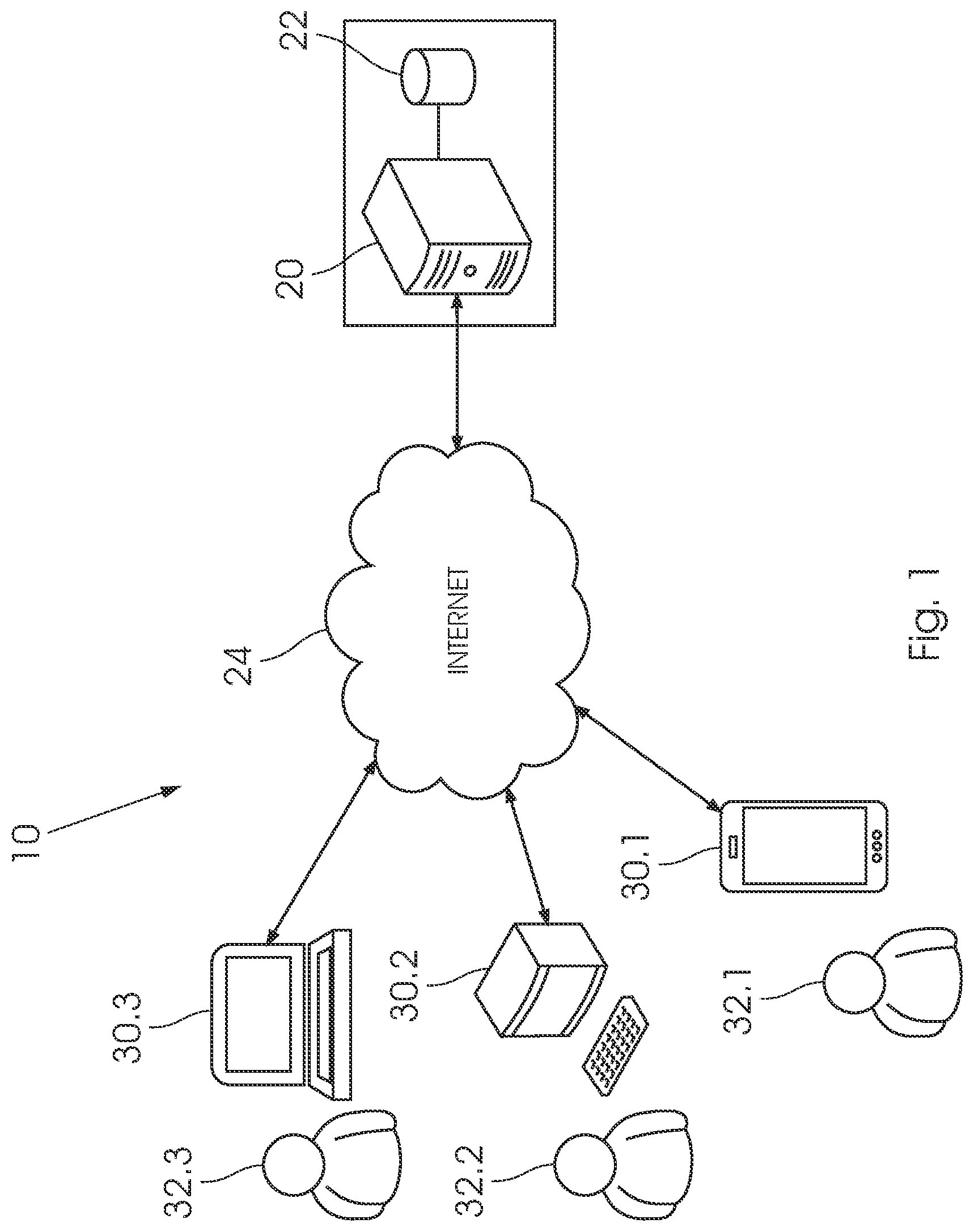 Patent US12097051 Figure 1 – Method and system for predicting or detecting conductive hearing loss risk in a person