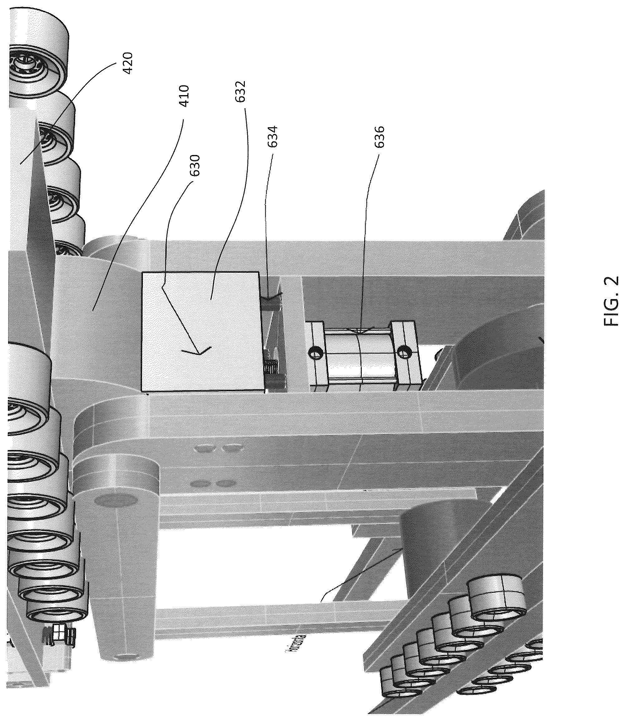 Patent US12097057 Figure 2 – Patient positioning system for use in an MRI scanner