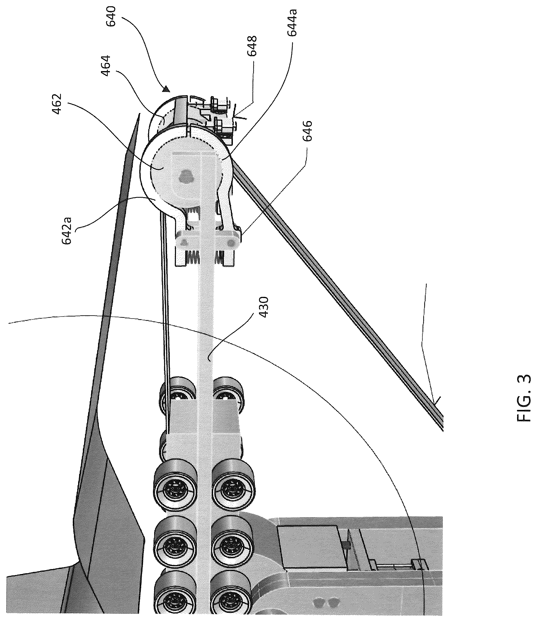 Patent US12097057 Figure 3 – Patient positioning system for use in an MRI scanner