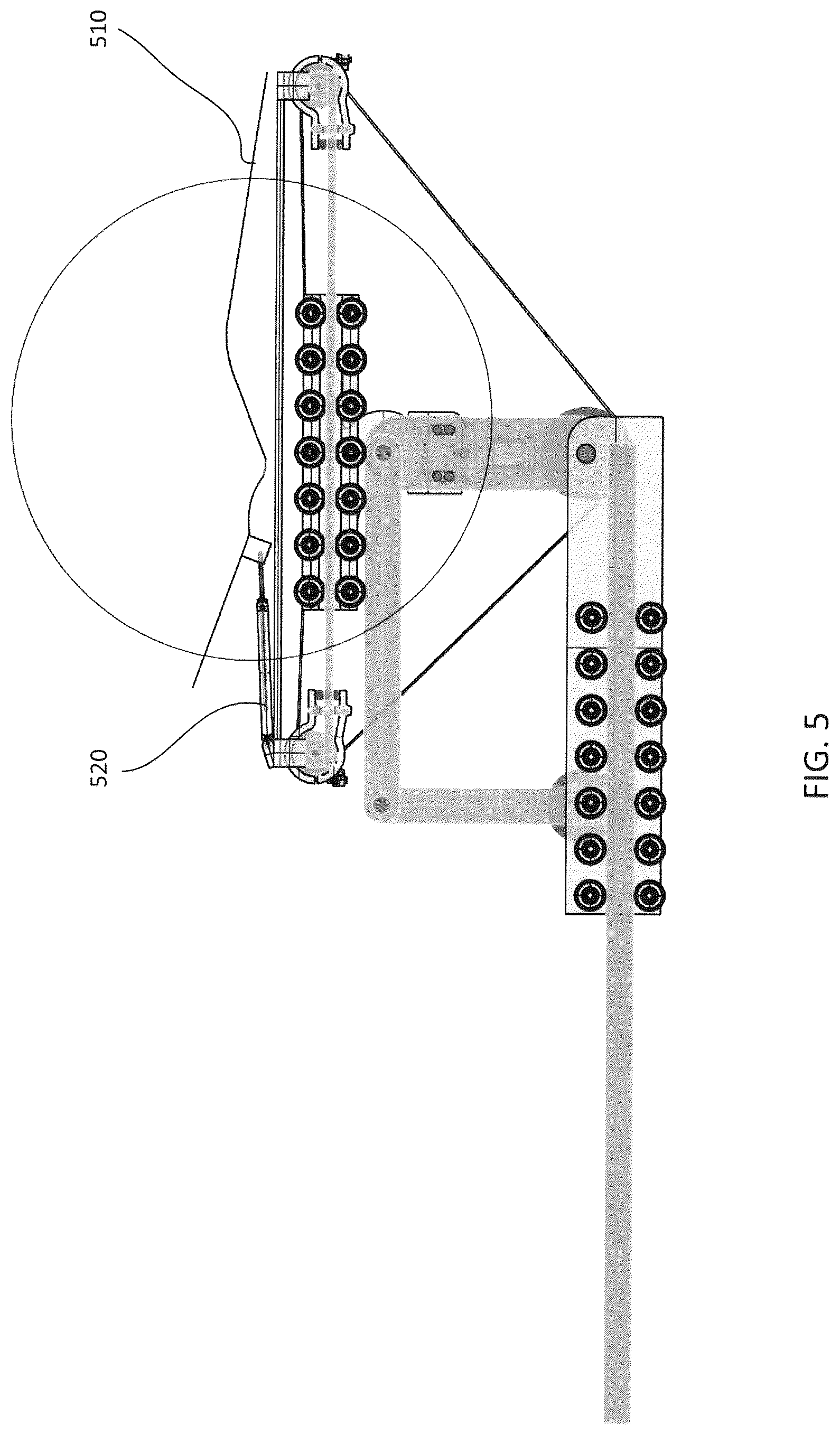 Patent US12097057 Figure 7 – Patient positioning system for use in an MRI scanner
