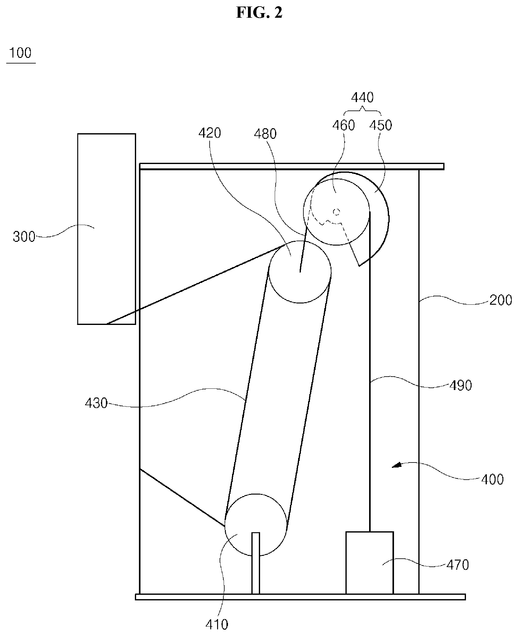 Patent US12097059 Figure 2 – Telescopic column for x-ray imaging apparatus
