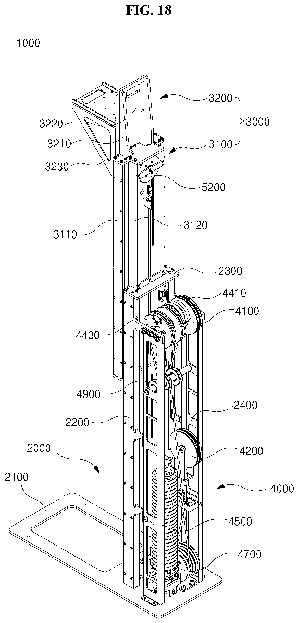 Patent US12097059 Figure 18 – Telescopic column for x-ray imaging apparatus