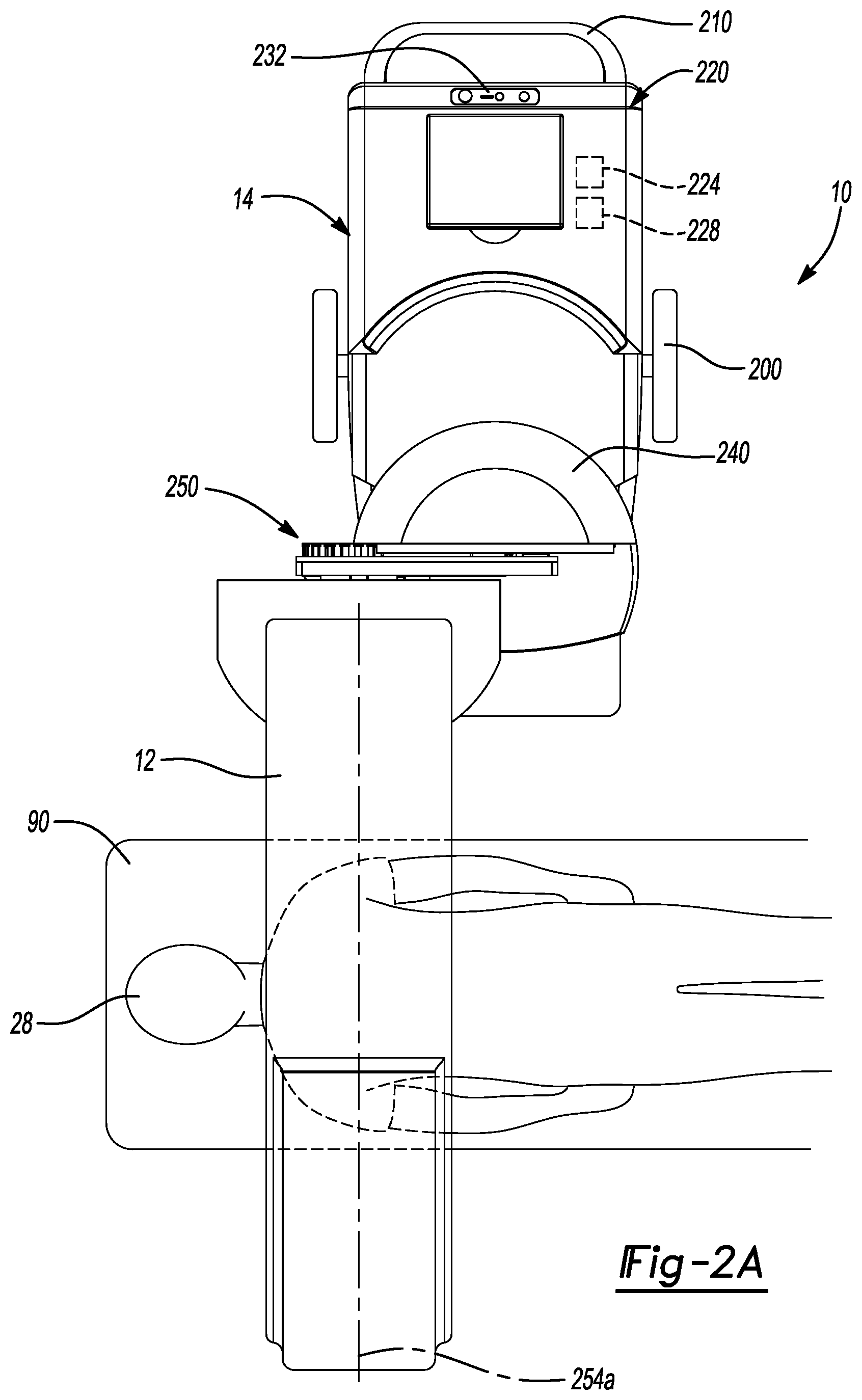 Patent US12097060 Figure 2 – Long axis imaging system and method