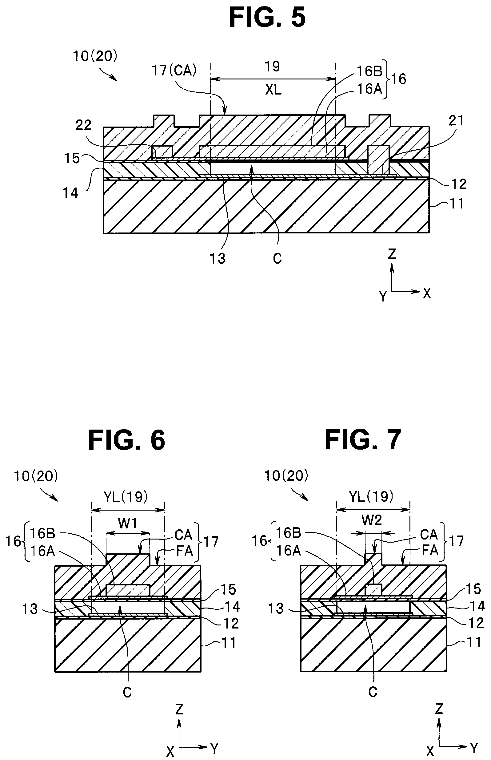 Patent US12097074 Figure 3 – Ultrasonic element and endoscope