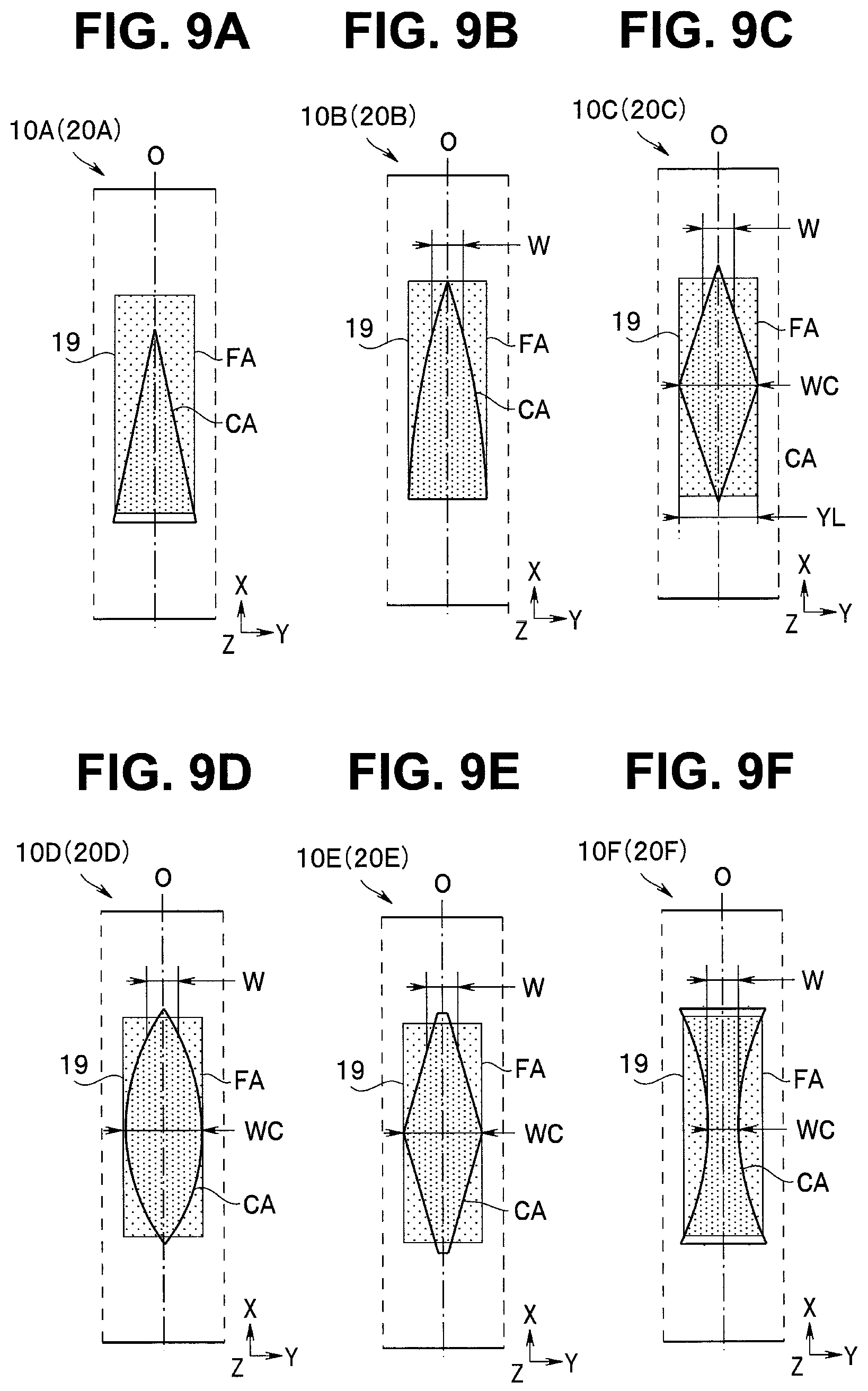 Patent US12097074 Figure 5 – Ultrasonic element and endoscope