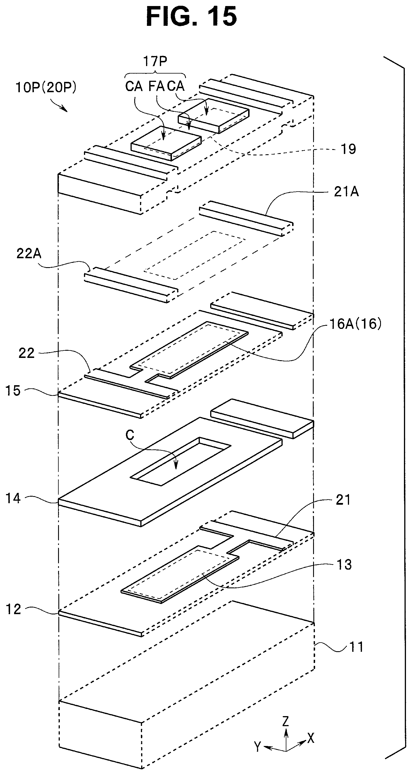 Patent US12097074 Figure 10 – Ultrasonic element and endoscope