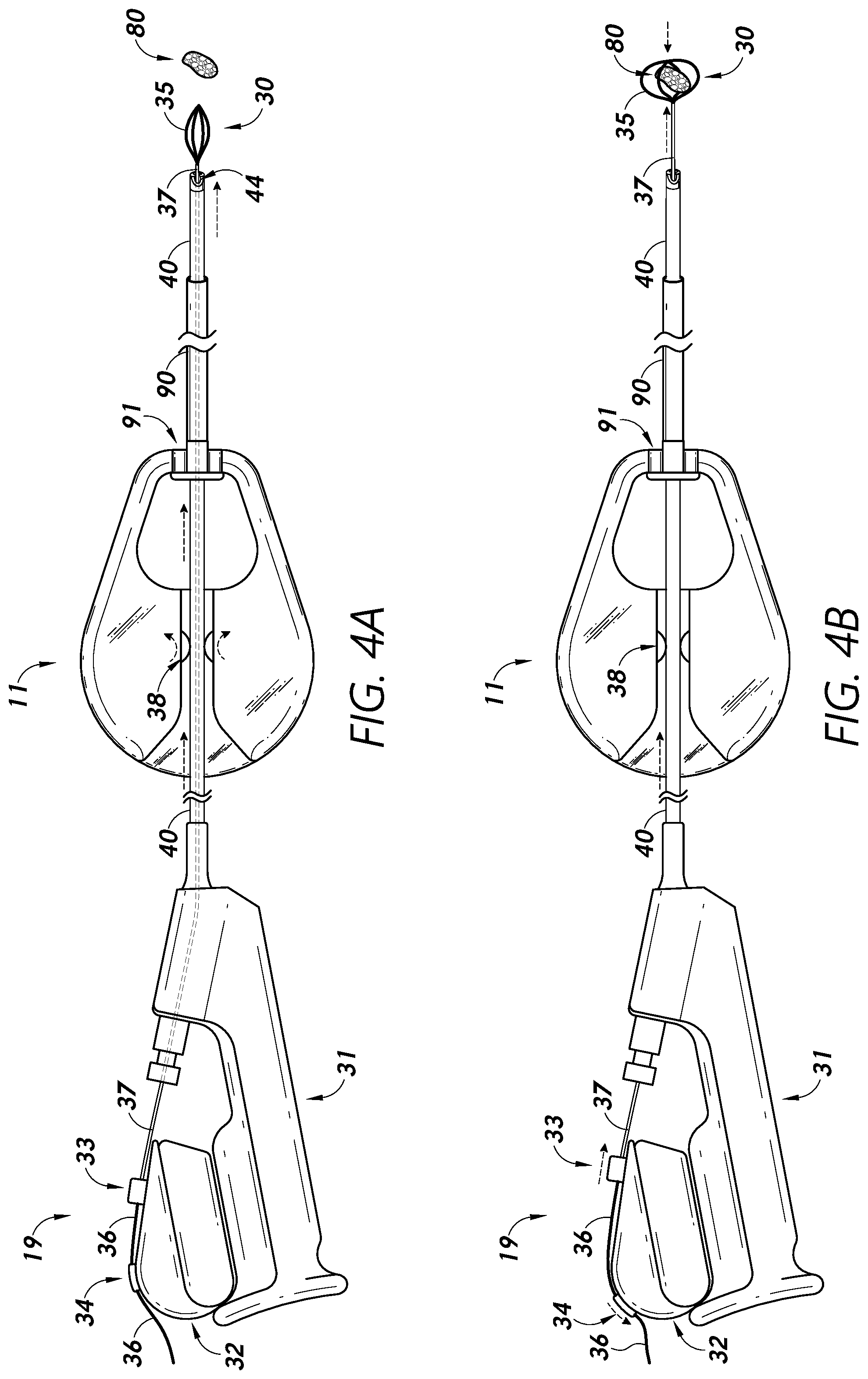 Patent US12097079 Figure 4 – Stuck instrument management