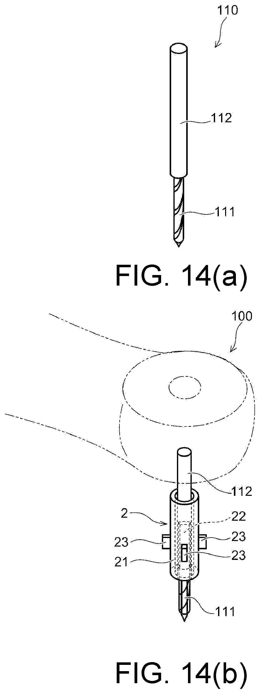 Patent US12097082 Figure 14 – Drill assistance device, screw guide device, and orthodontic tool installation-assisting device set