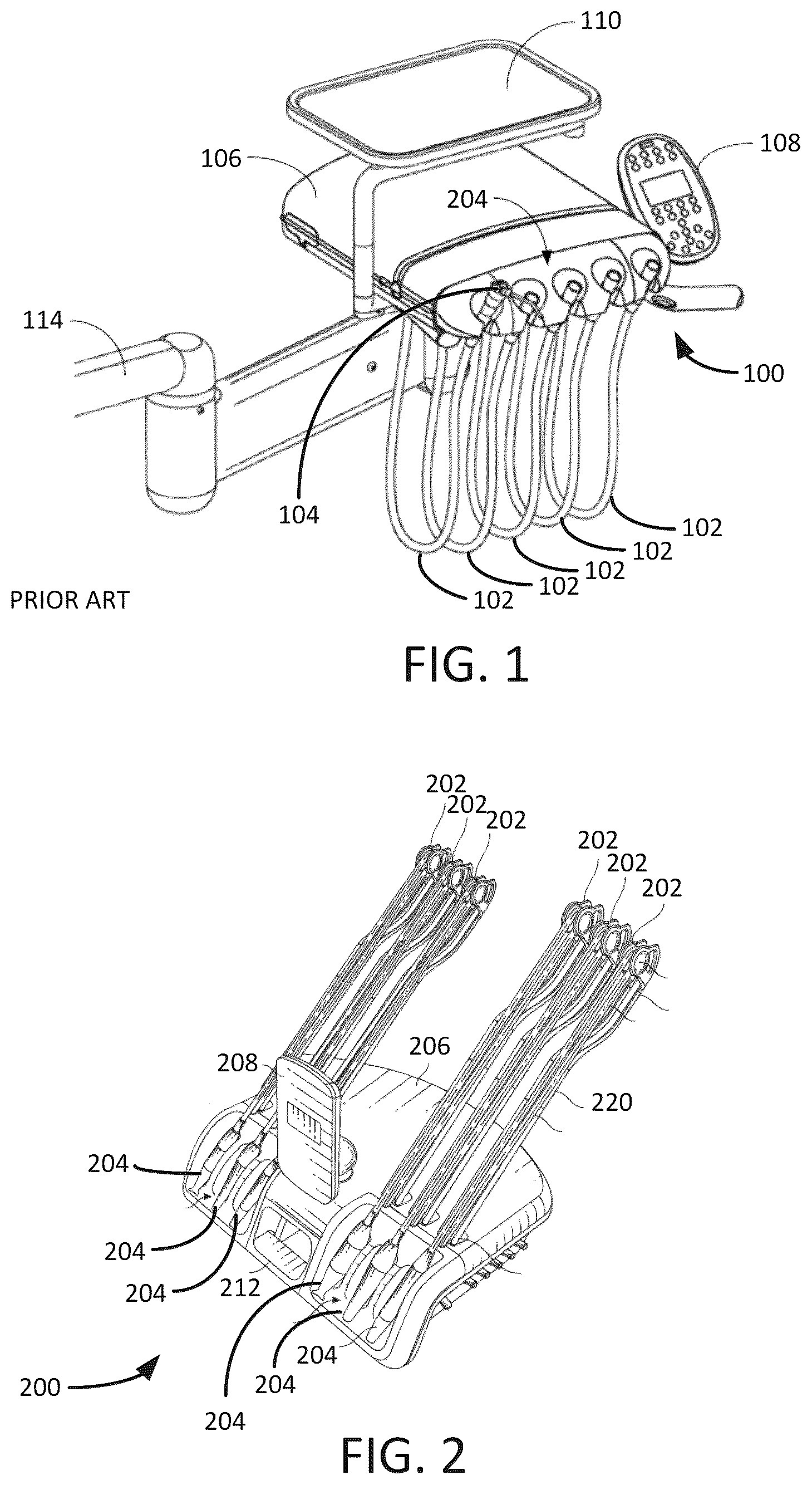 Patent US12097084 Figure 1 – Automatic activation of flushing mode in dental systems