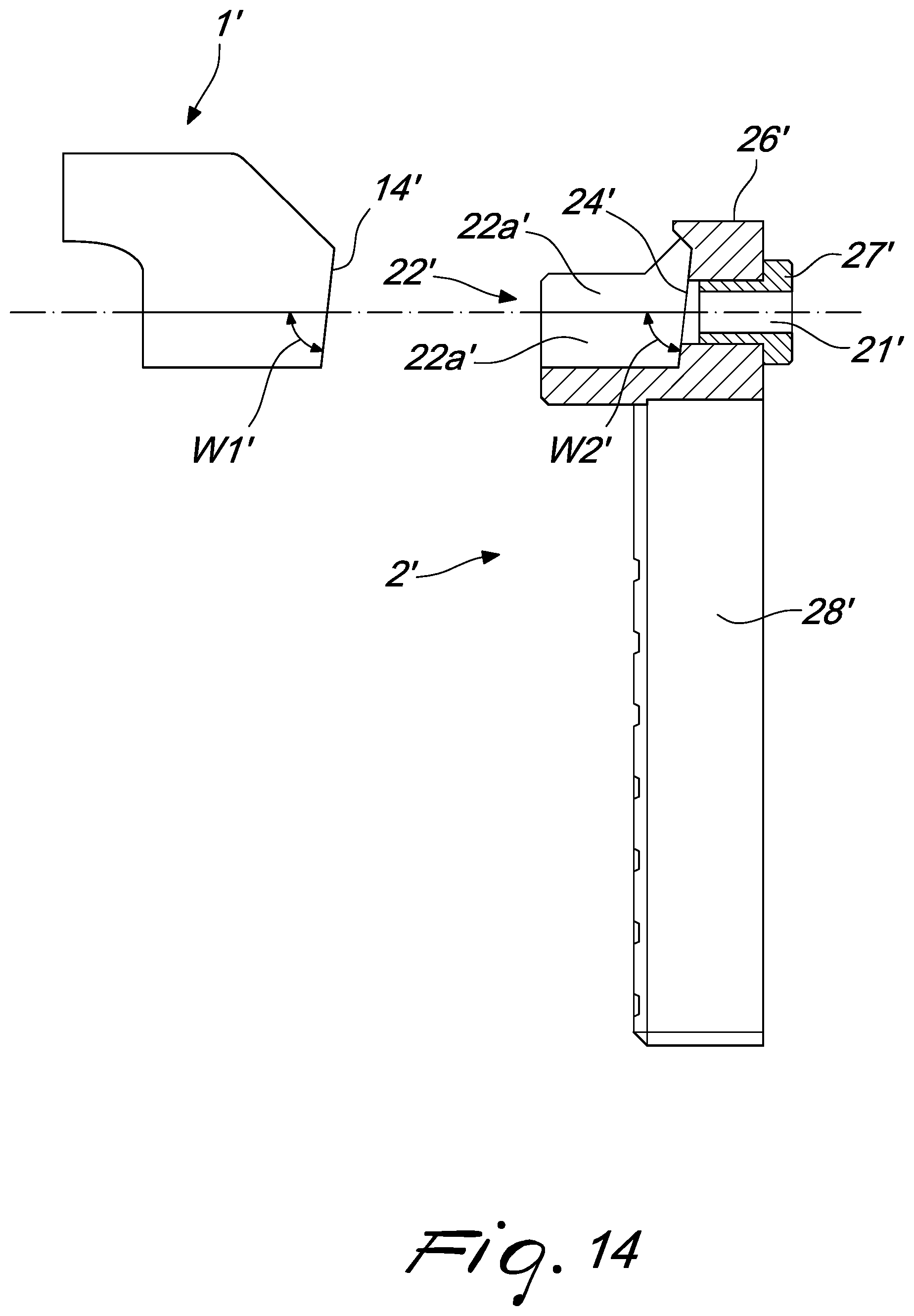 Patent US12097088 Figure 8 – Fixing pin support for dental prostheses and method of the manufacturing thereof
