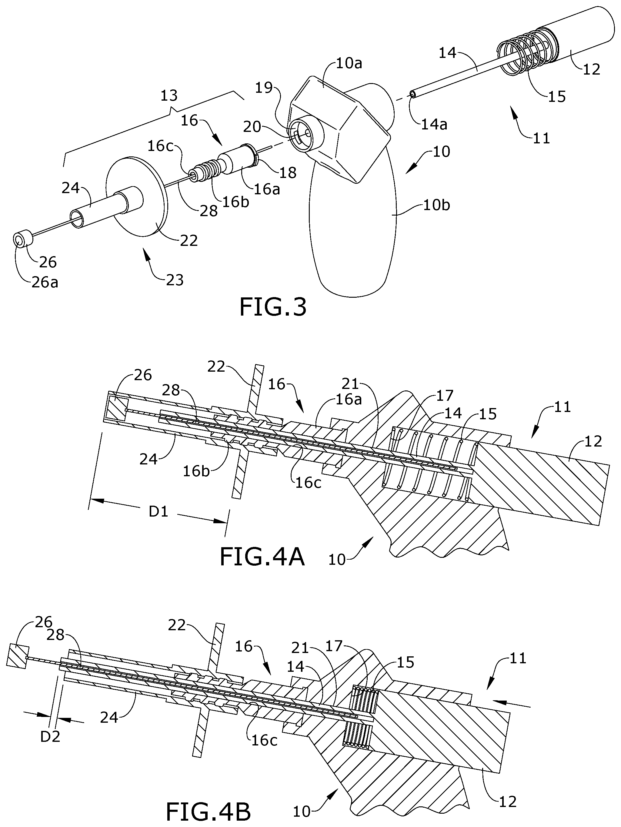 Patent US12097091 Figure 2 – Oto-block applicator and method