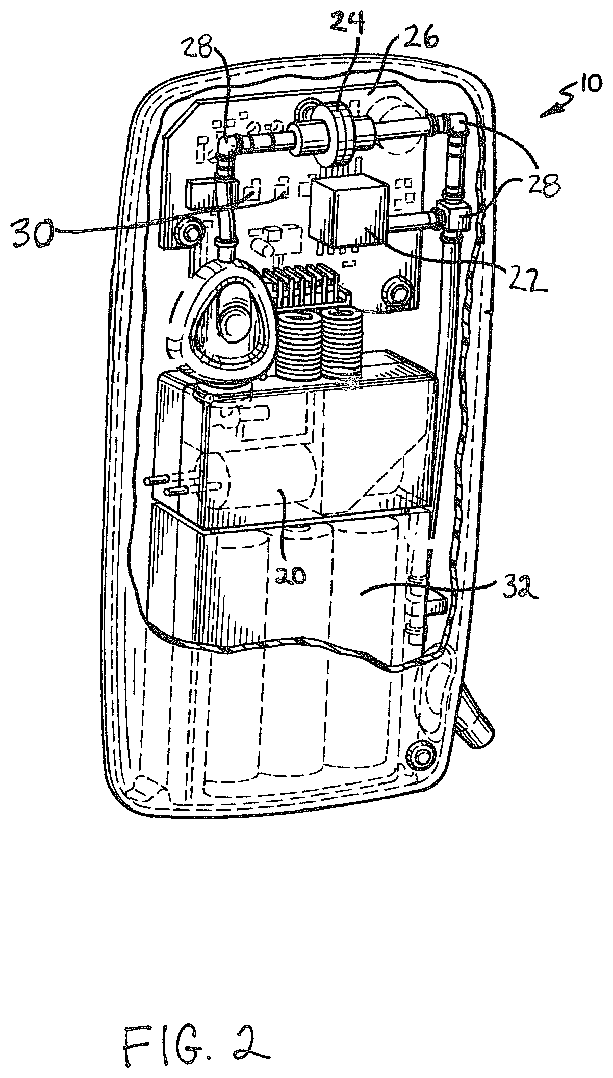 Patent US12097095 Figure 2 – Method and apparatus for providing negative pressure to a negative pressure wound therapy bandage