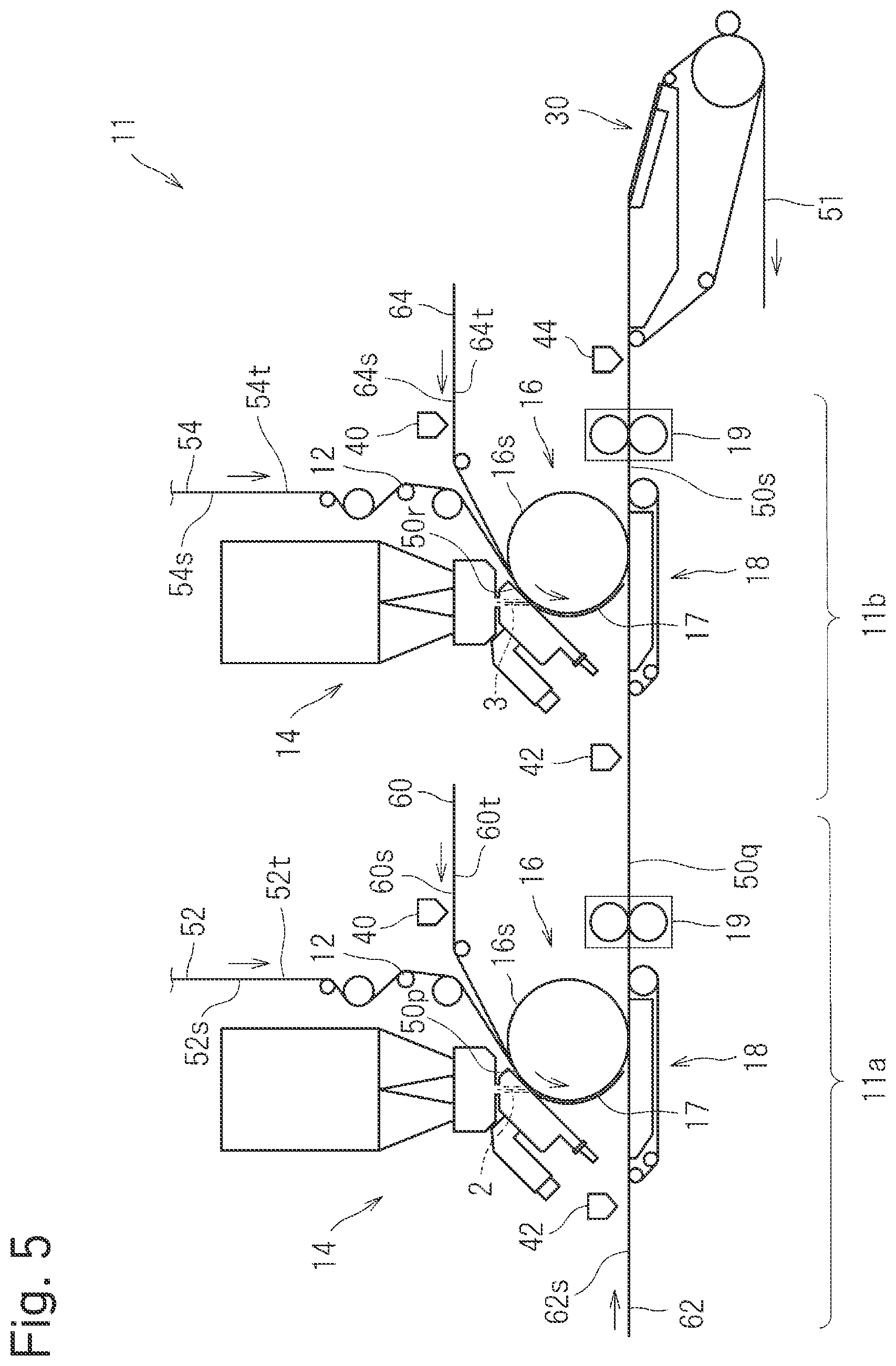 Patent US12097100 Figure 5 – Method for producing absorbent body