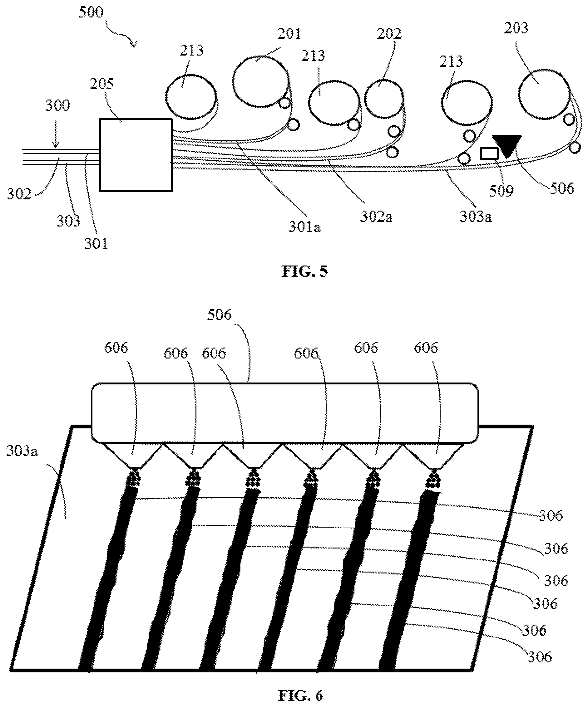 Patent US12097101 Figure 4 – Method of manufacturing a diaper with moisture sensors