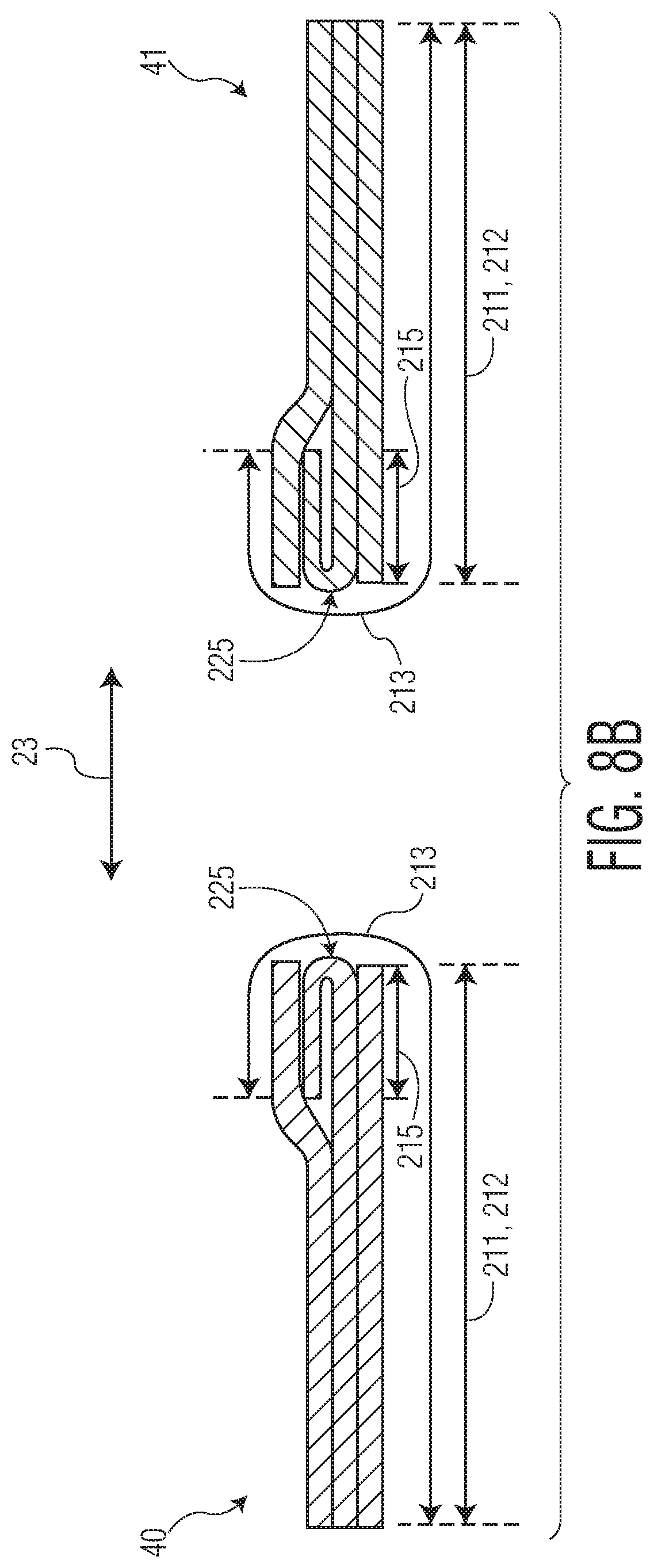 Patent US12097102 Figure 14 – Pant-like disposable absorbent articles with improved chassis construction