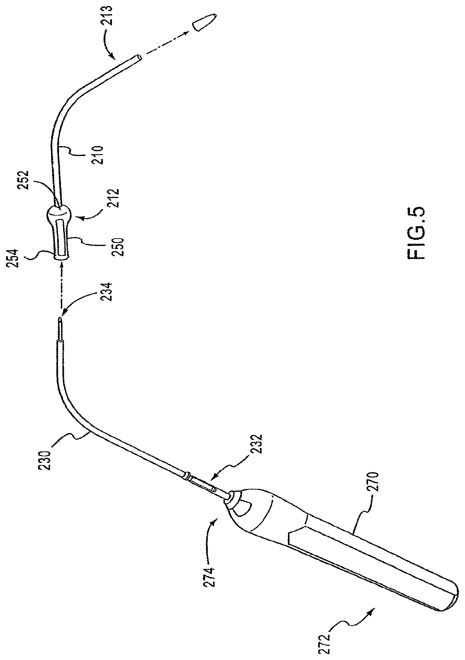 Patent US12097106 Figure 6 – Insertion device for delivery of a mesh carrier