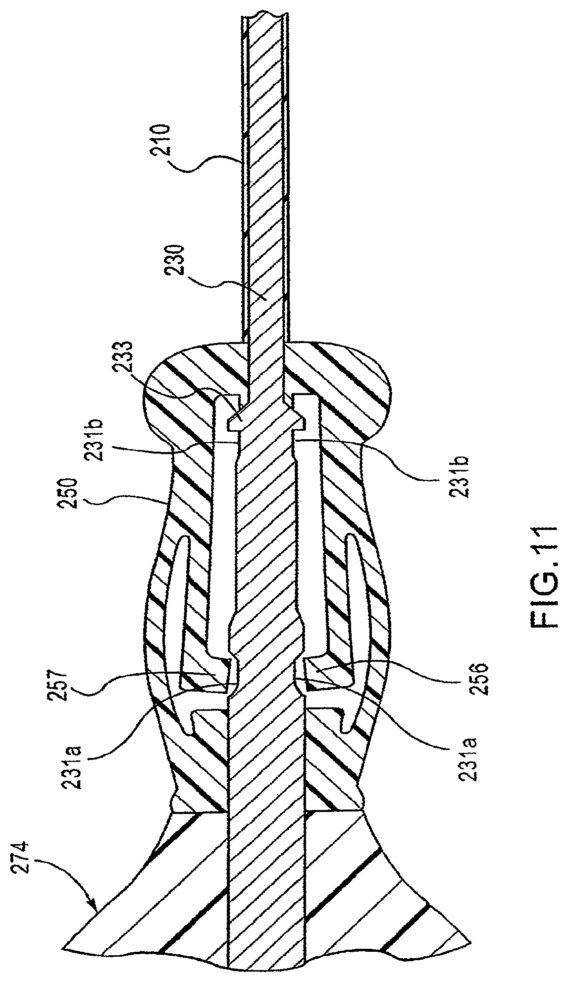 Patent US12097106 Figure 12 – Insertion device for delivery of a mesh carrier