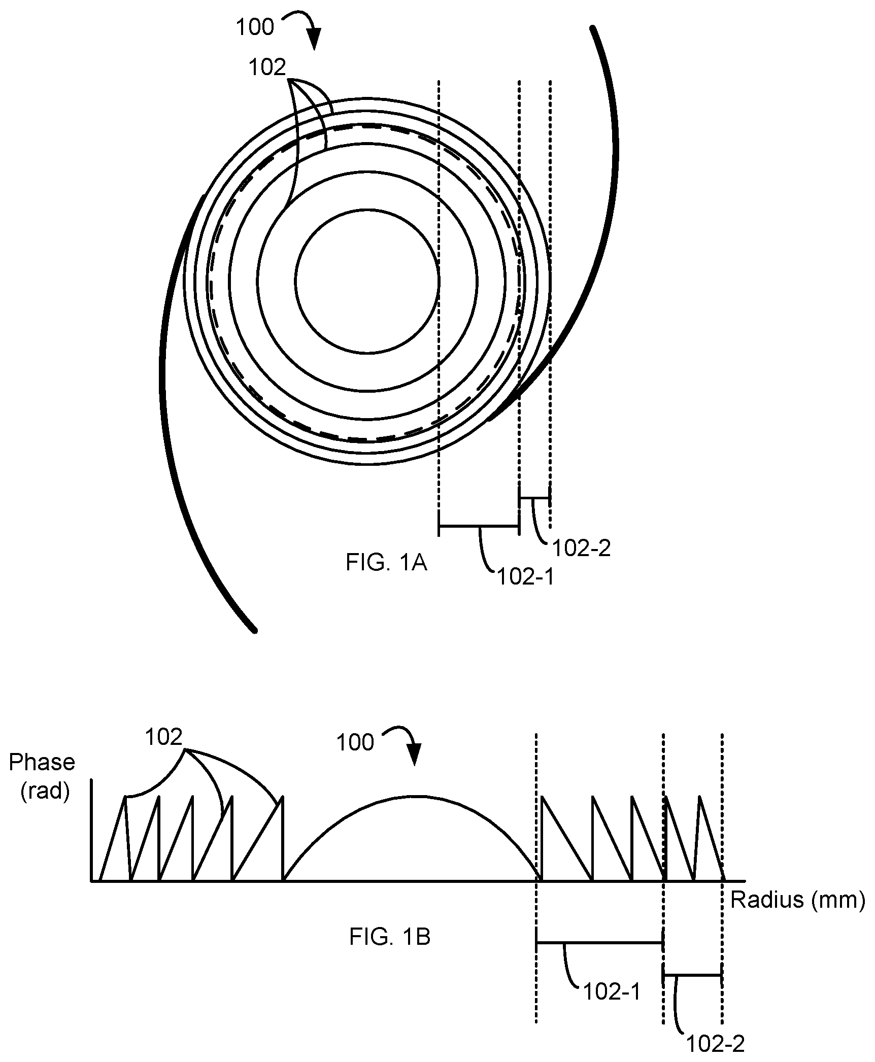 Patent US12097111 Figure 1 – Multifocal intraocular lens