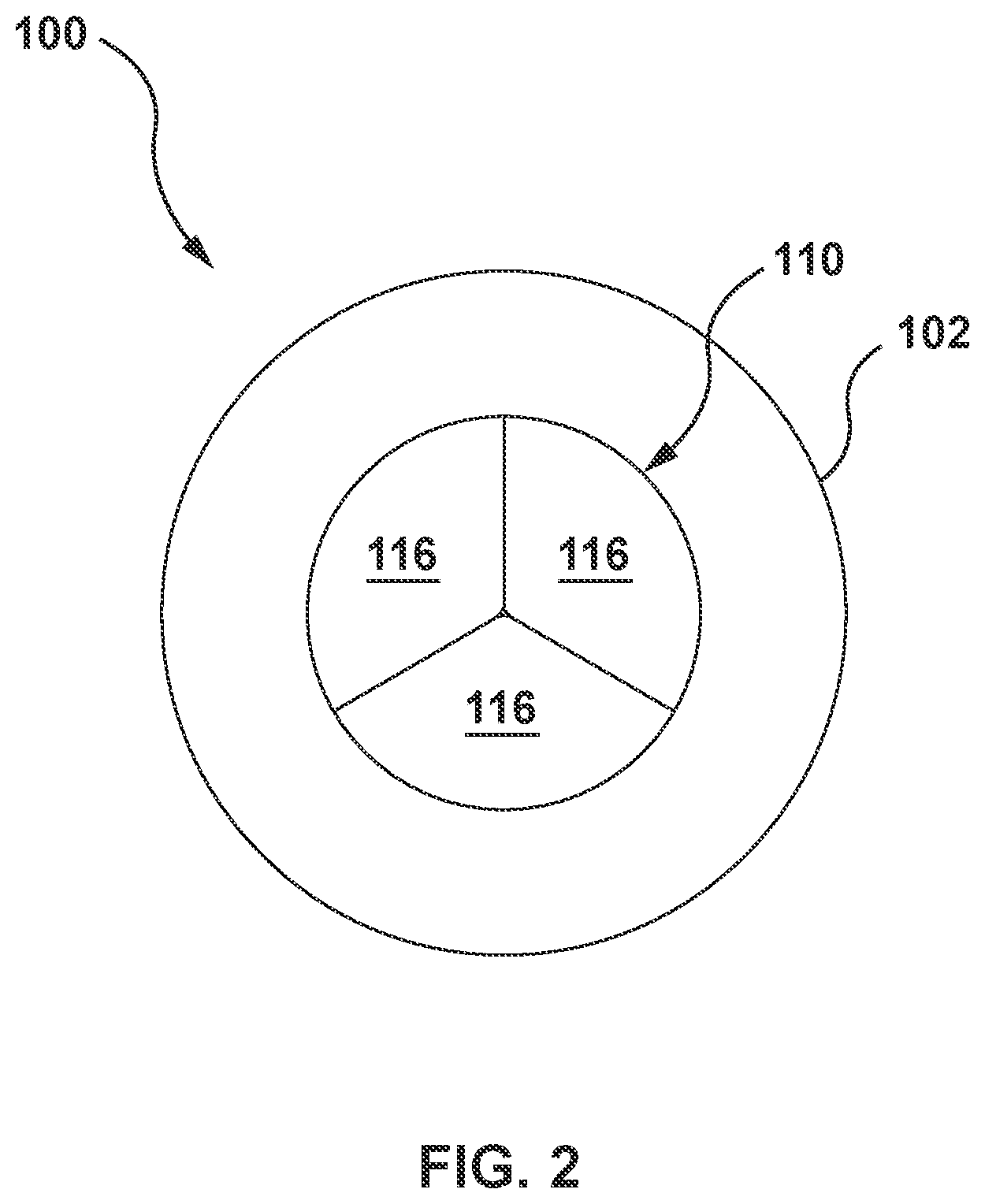 Patent US12097115 Figure 2 – Prosthesis with anti-paravalvular leakage component including a one-way valve