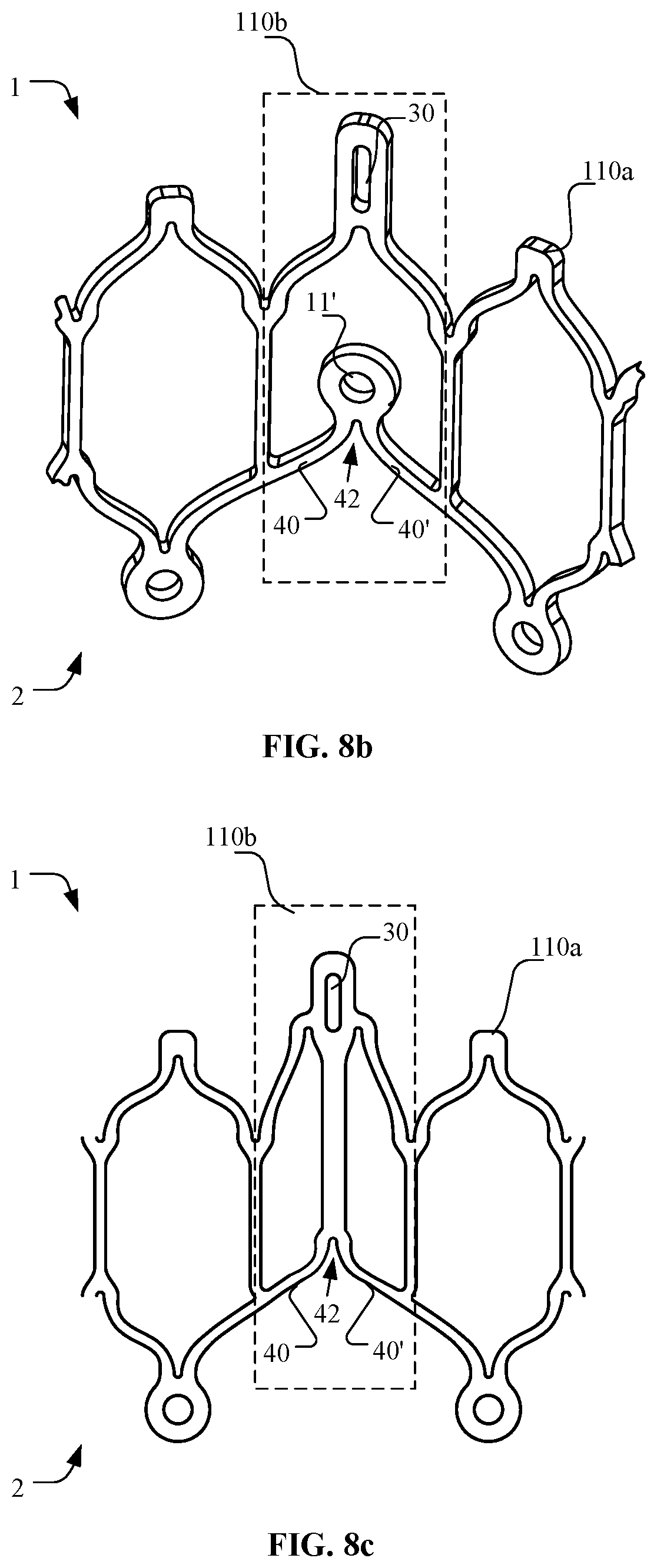 Patent US12097116 Figure 8 – Prosthetic heart valve for multiple positions and assembling method thereof
