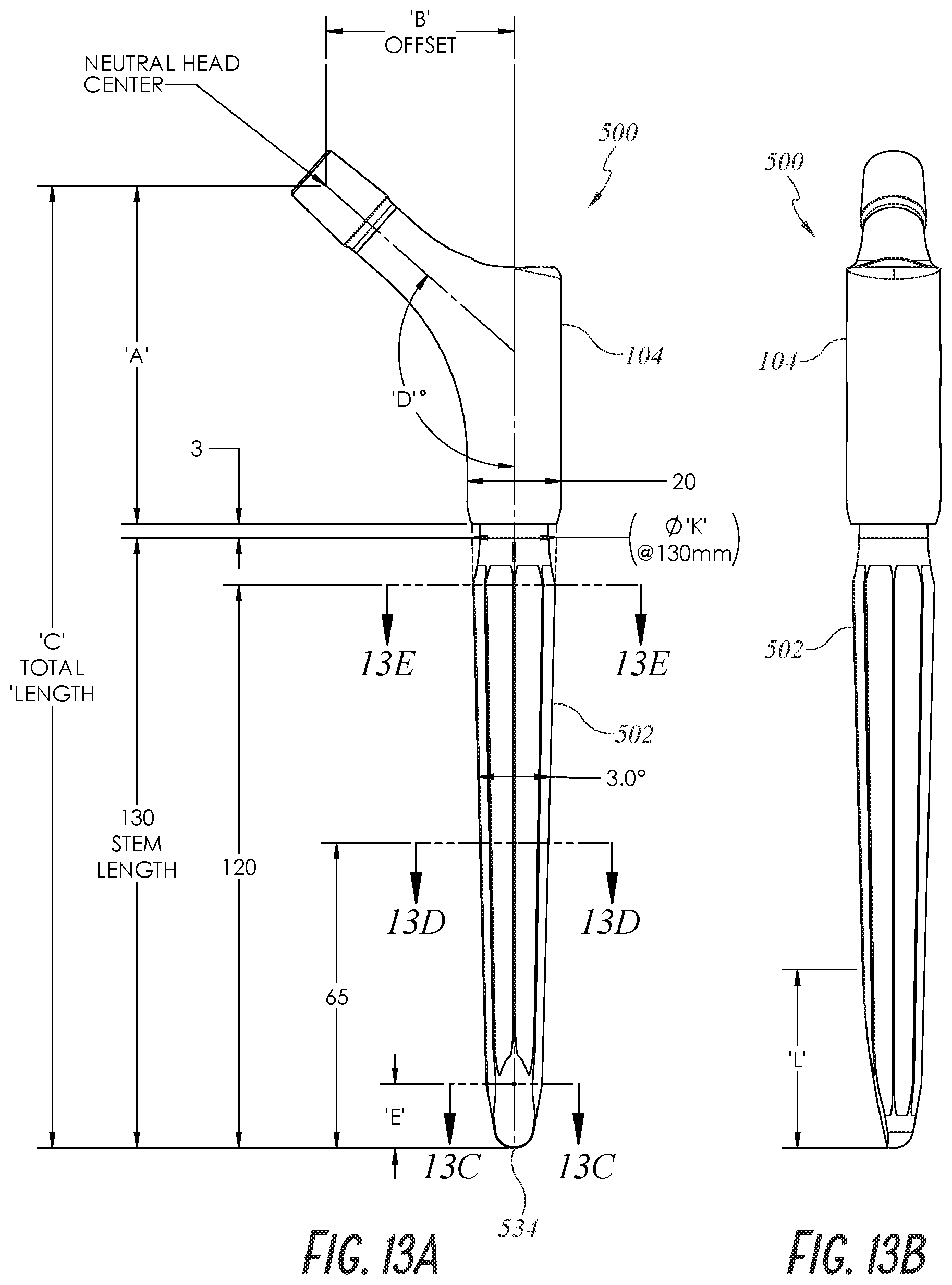 Patent US12097121 Figure 17 – Hip implant system