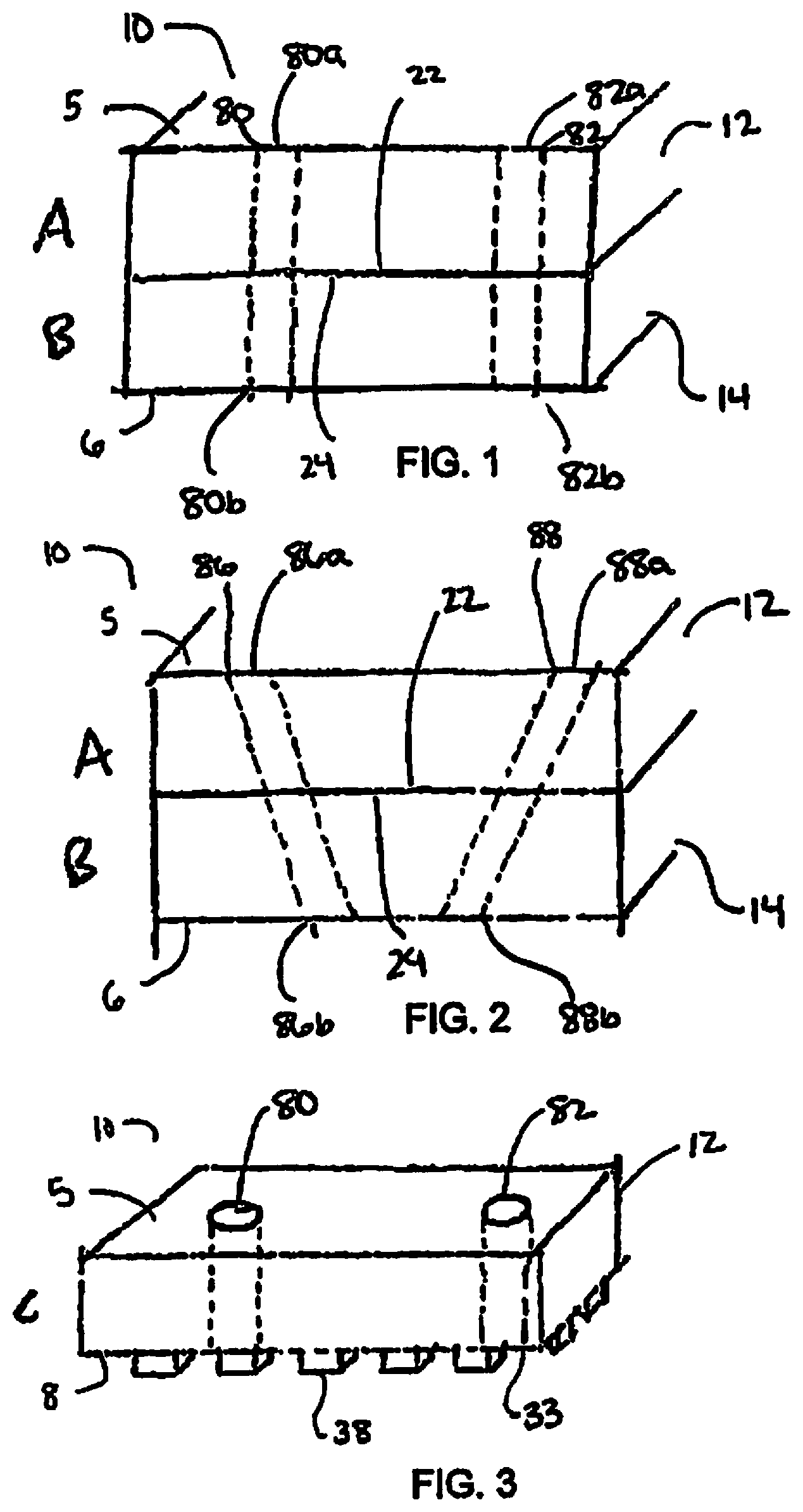 Patent US12097122 Figure 1 – Multi-piece intervertebral implants