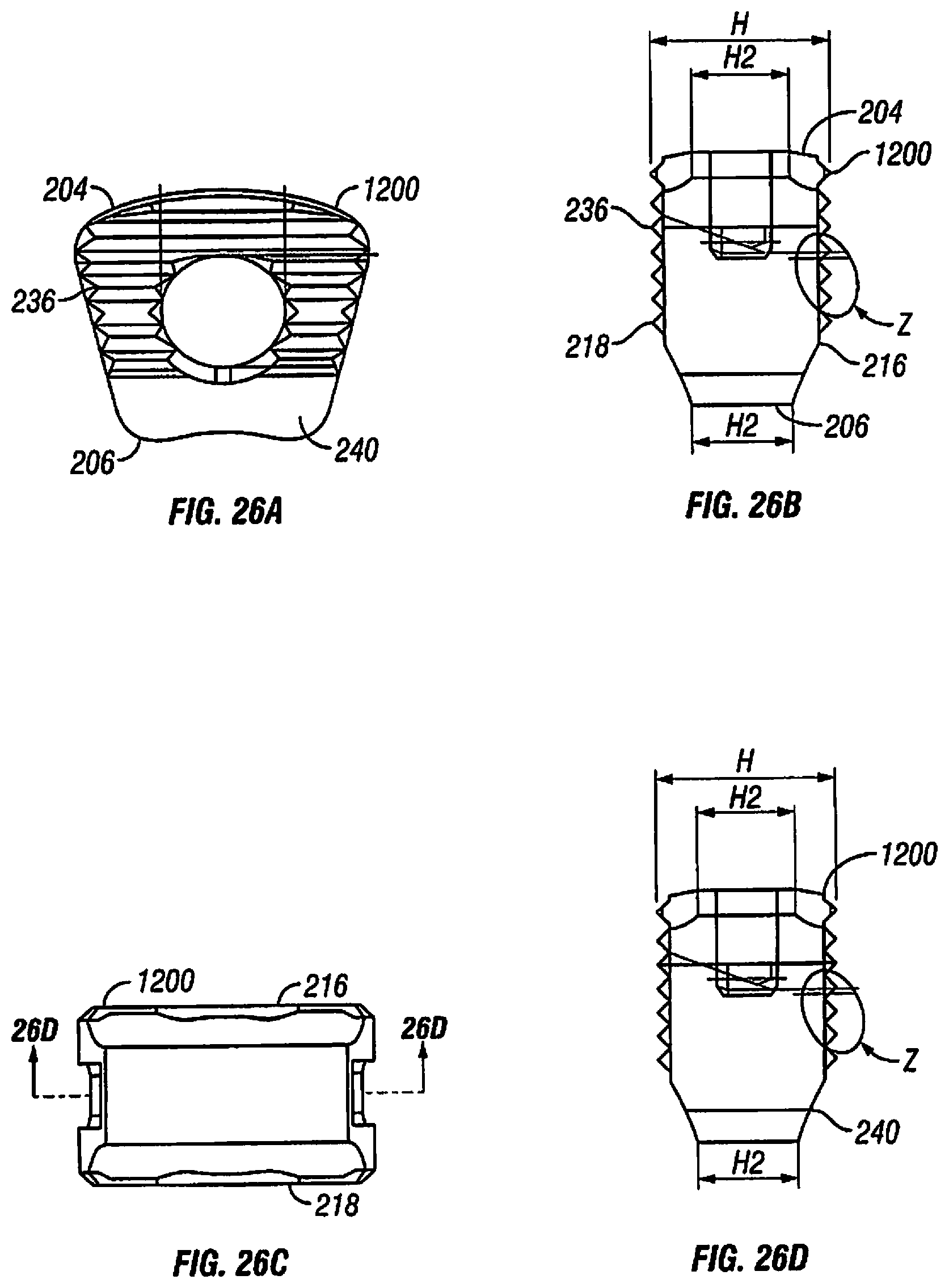 Patent US12097122 Figure 16 – Multi-piece intervertebral implants