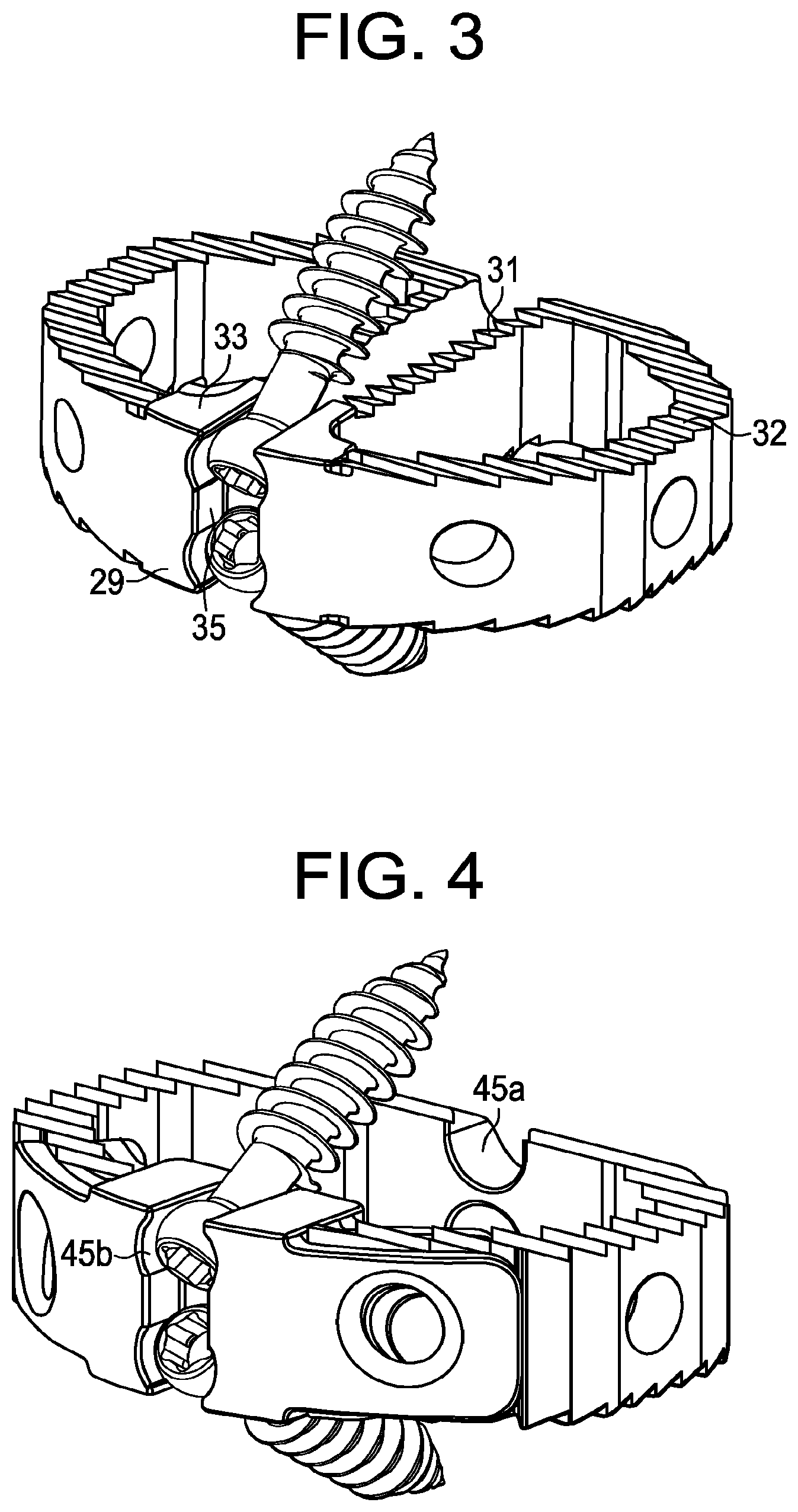 Patent US12097124 Figure 2 – Zero profile spinal fusion cage