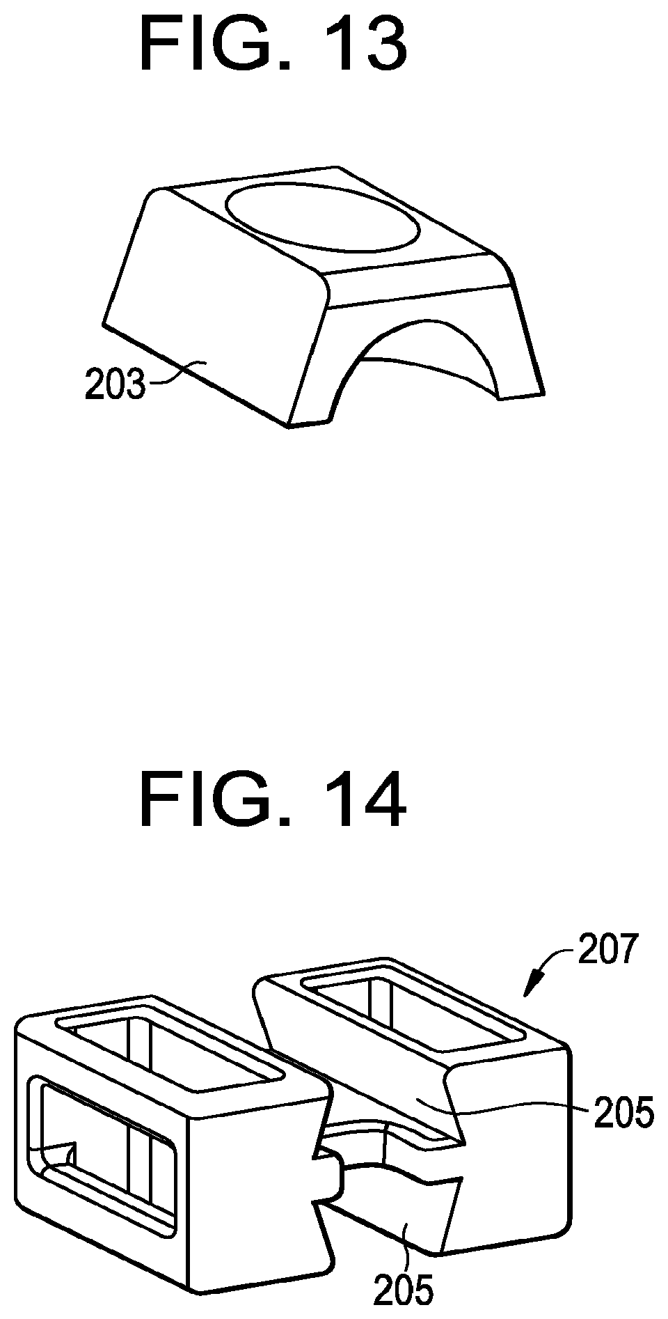 Patent US12097124 Figure 8 – Zero profile spinal fusion cage