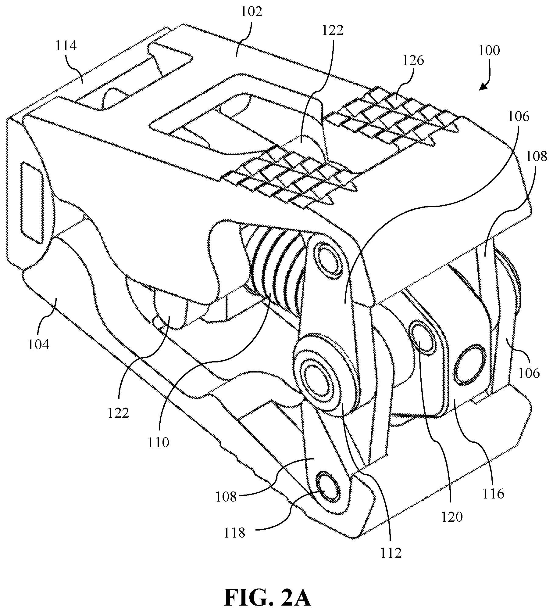 Patent US12097126 Figure 3 – Expandable intervertebral cage