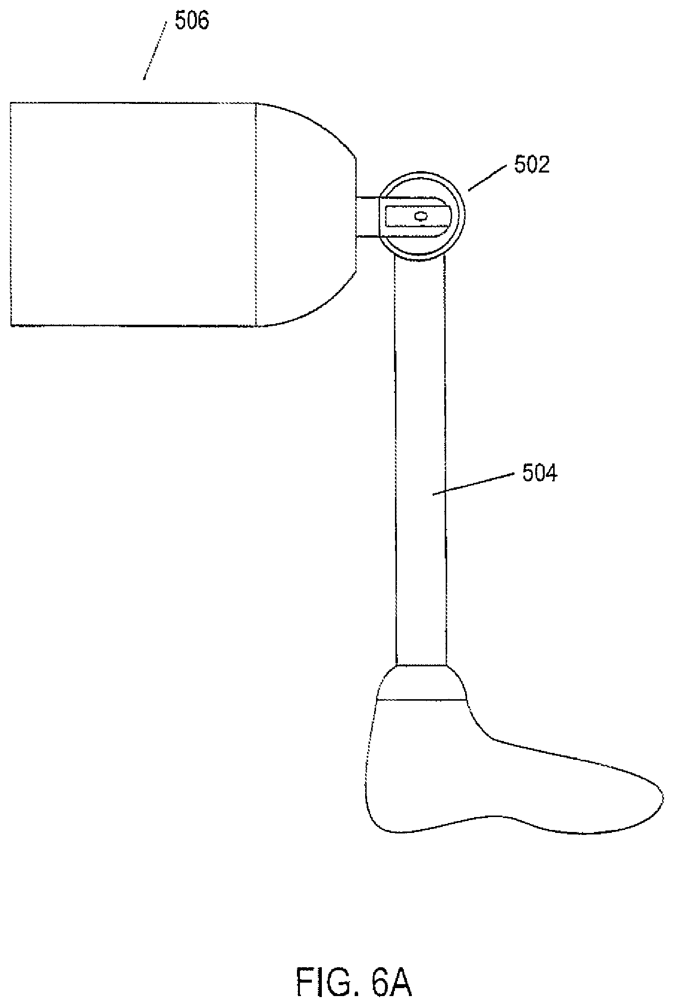 Patent US12097133 Figure 6 – Mechanical joint with switchable, rotation-constraining clutch