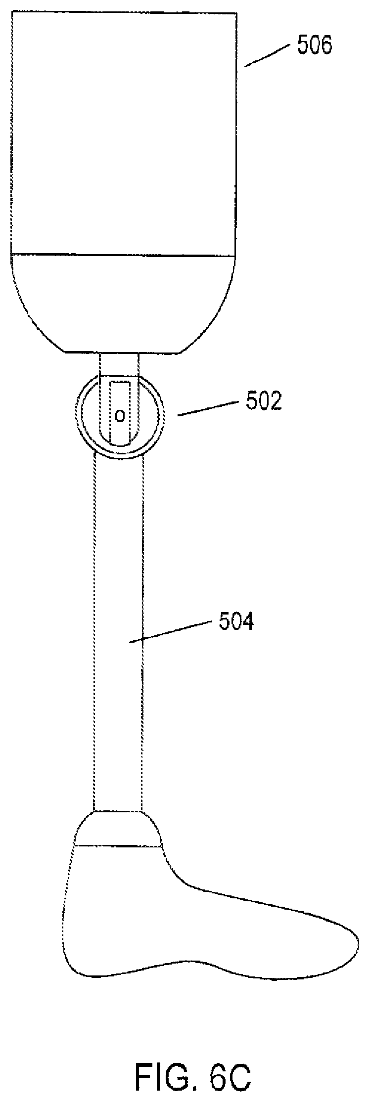 Patent US12097133 Figure 8 – Mechanical joint with switchable, rotation-constraining clutch