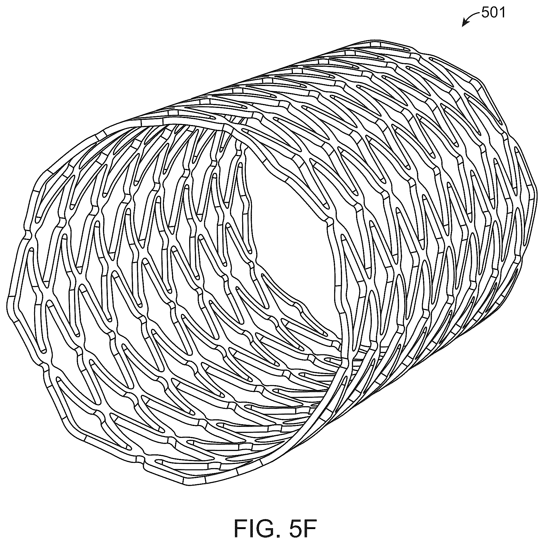 Patent US12097134 Figure 6 – Absorbable intravascular devices that provide a decrease in radial rigidity of the vessel over time